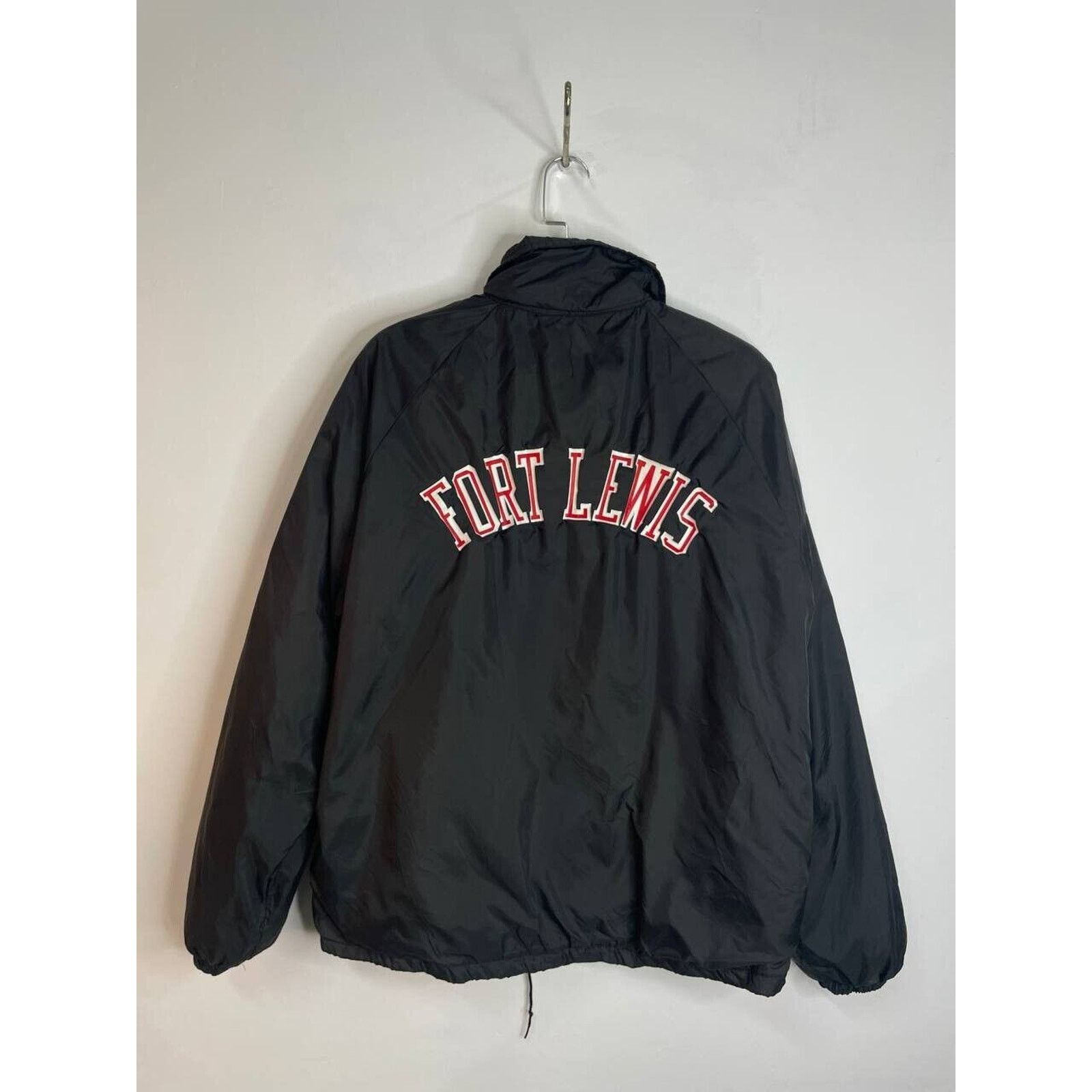 Champion × Vintage Vintage Champion Coach Jacket Fort Lewis L USA Fleece Lined Size US L / EU 52-54 / 3 - 2 Thumbnail
