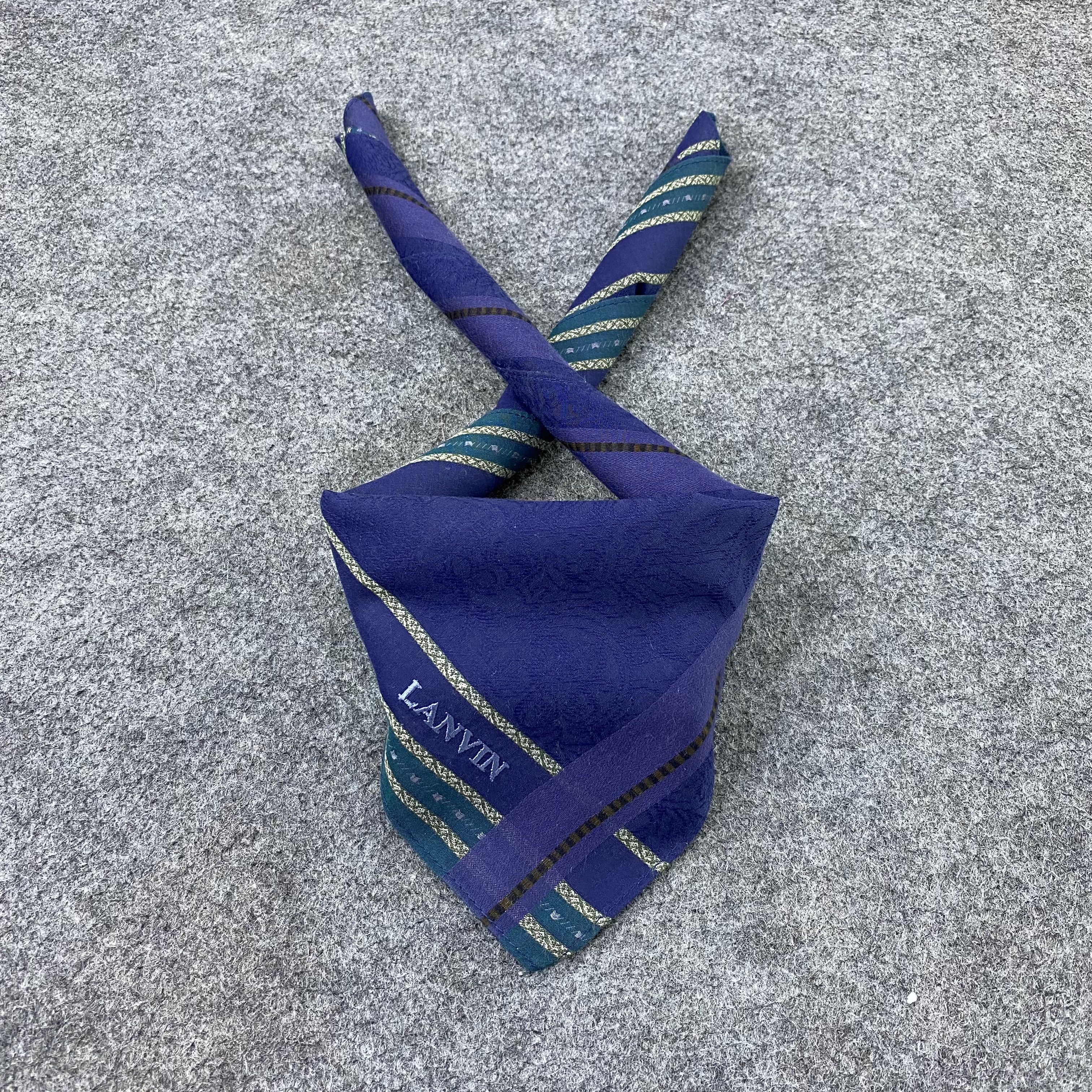 Lanvin Lanvin Handkerchief Neckerchief Bandana-B1799 Size ONE SIZE - 2 Thumbnail