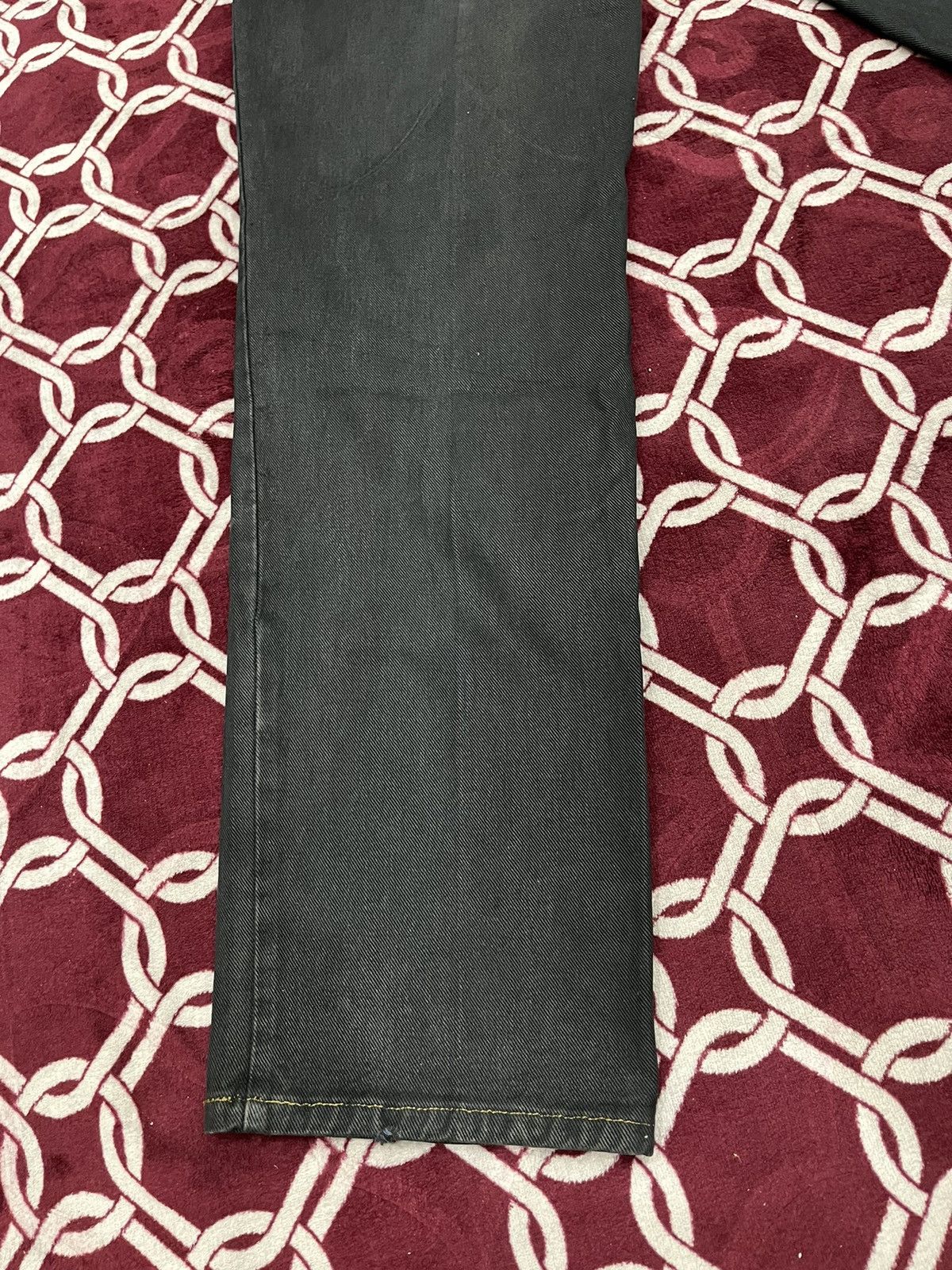 Marithe + Francois Girbaud Vintage Marithe Francois Girbaud MFG Black Faded Denim Size US 30 / EU 46 - 10 Thumbnail