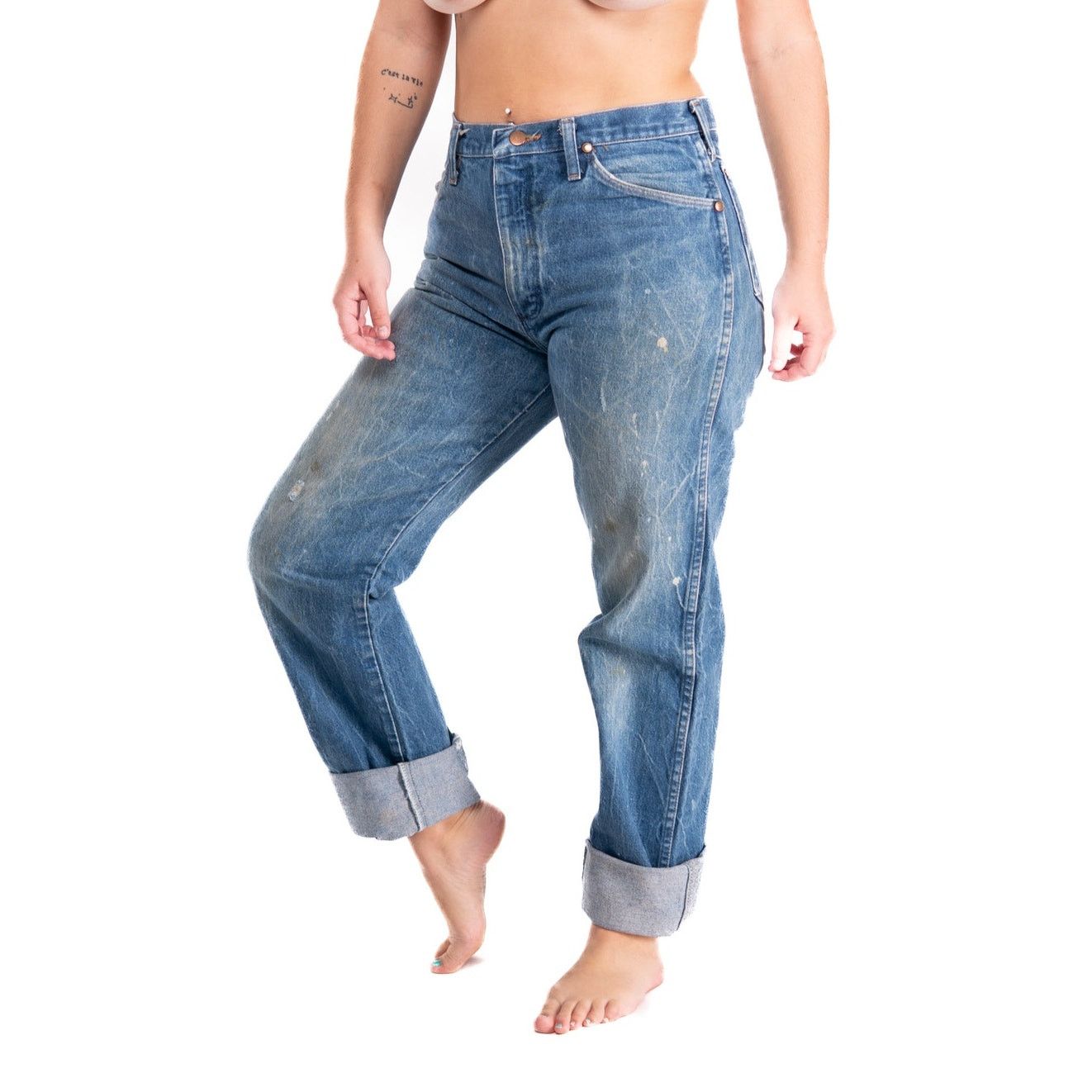 Wrangler Vintage 80s Wrangler Denim Original Cowboy Cut Jeans - USA Size US 33 - 8 Thumbnail