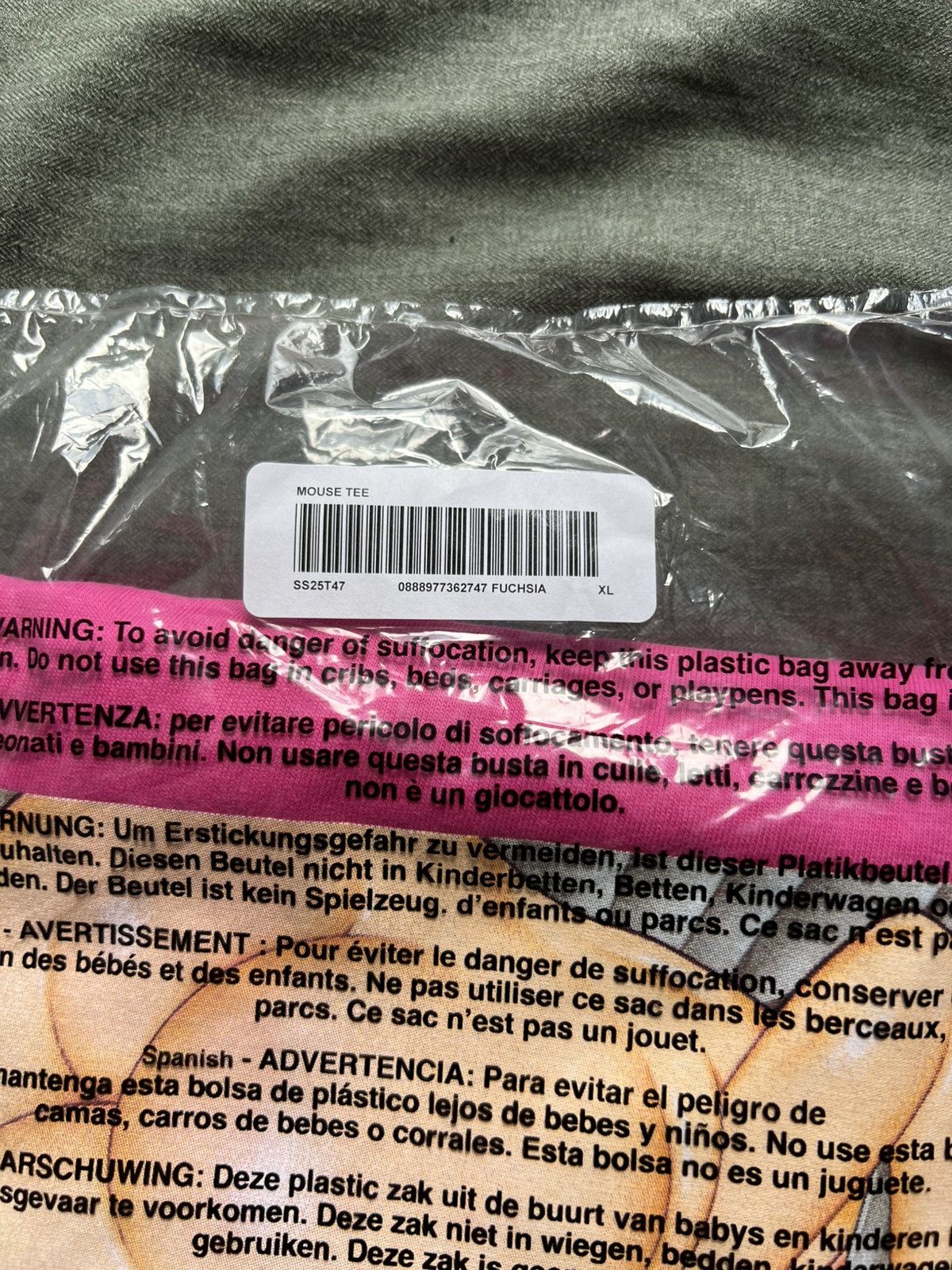 Supreme Supreme Mouse Tee Size US XL / EU 56 / 4 - 3 Thumbnail