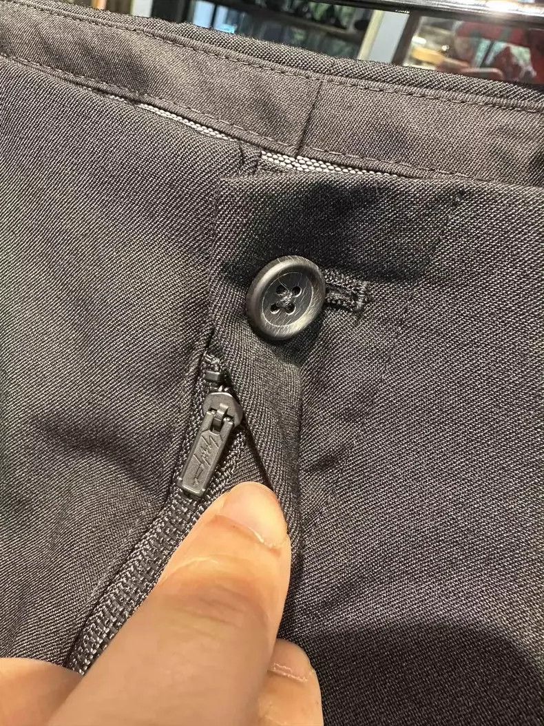 Yohji Yamamoto Yohji Yamamoto size 2 Wool slacks pants Size US 28 / EU 44 - 5 Thumbnail