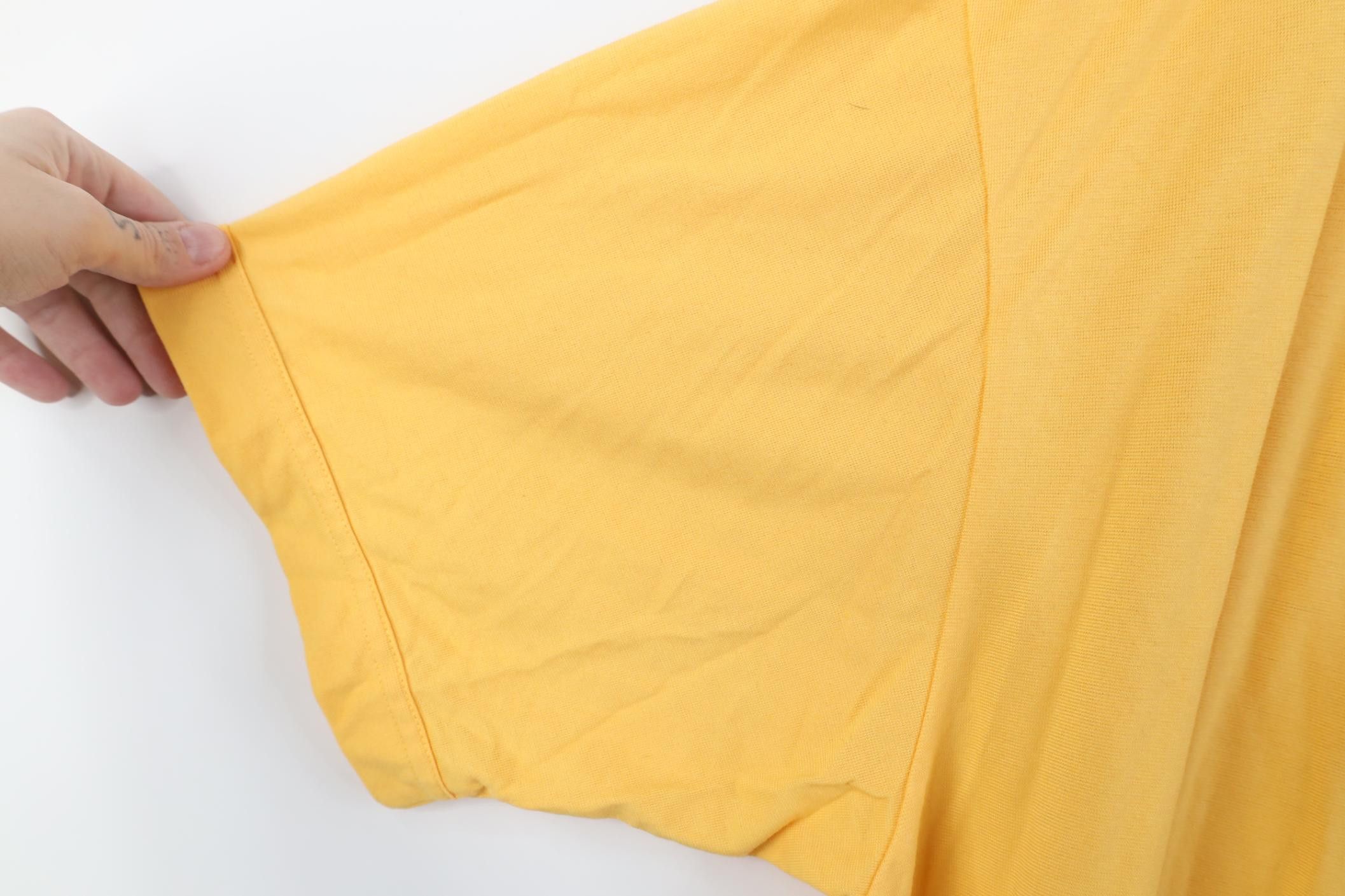 Vintage Vintage 80s 90s Streetwear Collared Golf Polo Shirt Yellow Size US XXL / EU 58 / 5 - 9 Thumbnail