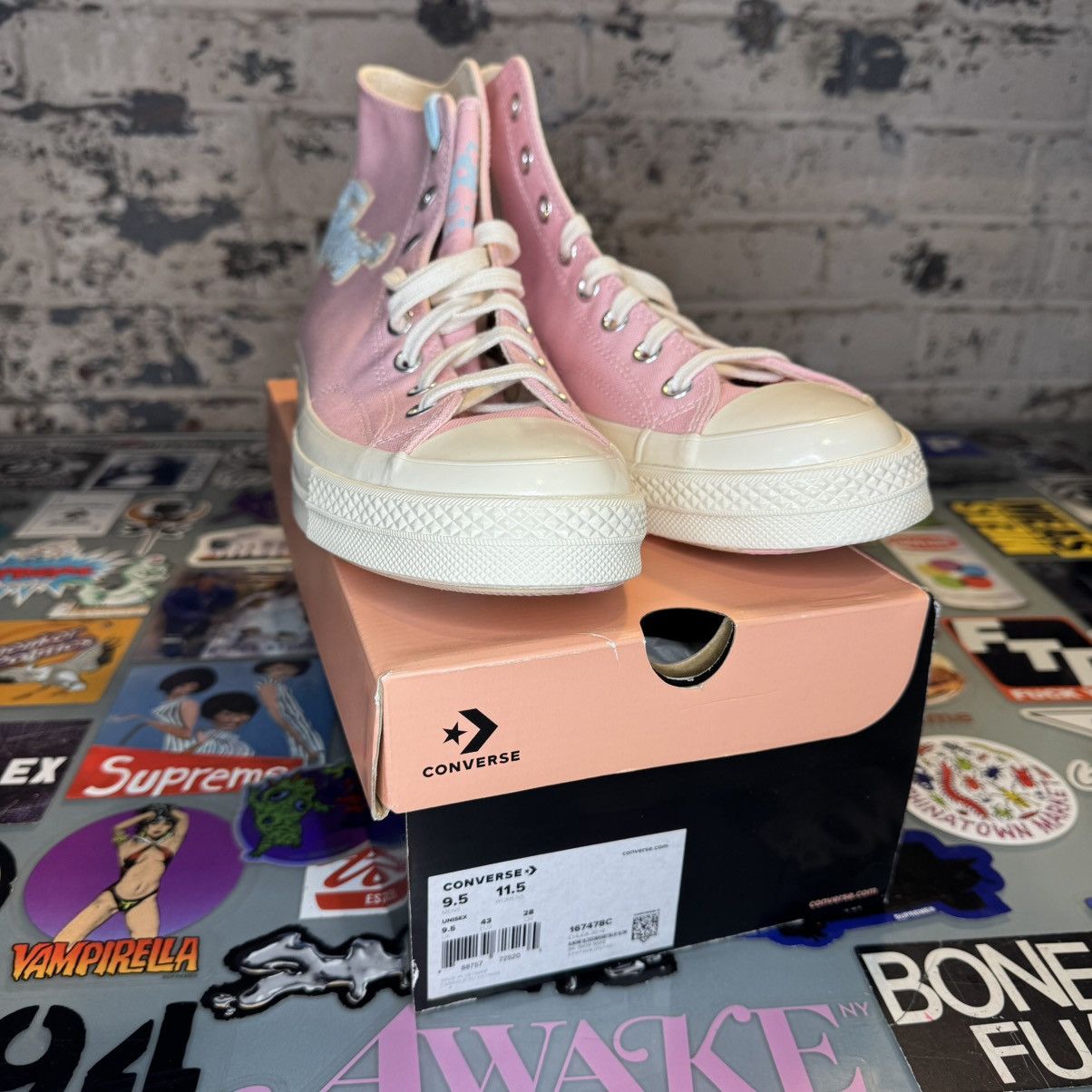 Converse × Golf le Fleur Converse Chuck 70 Hi Golf Le Fleur Pink Chenille Sz 9.5 Size US 9.5 / EU 42-43 - 6 Thumbnail