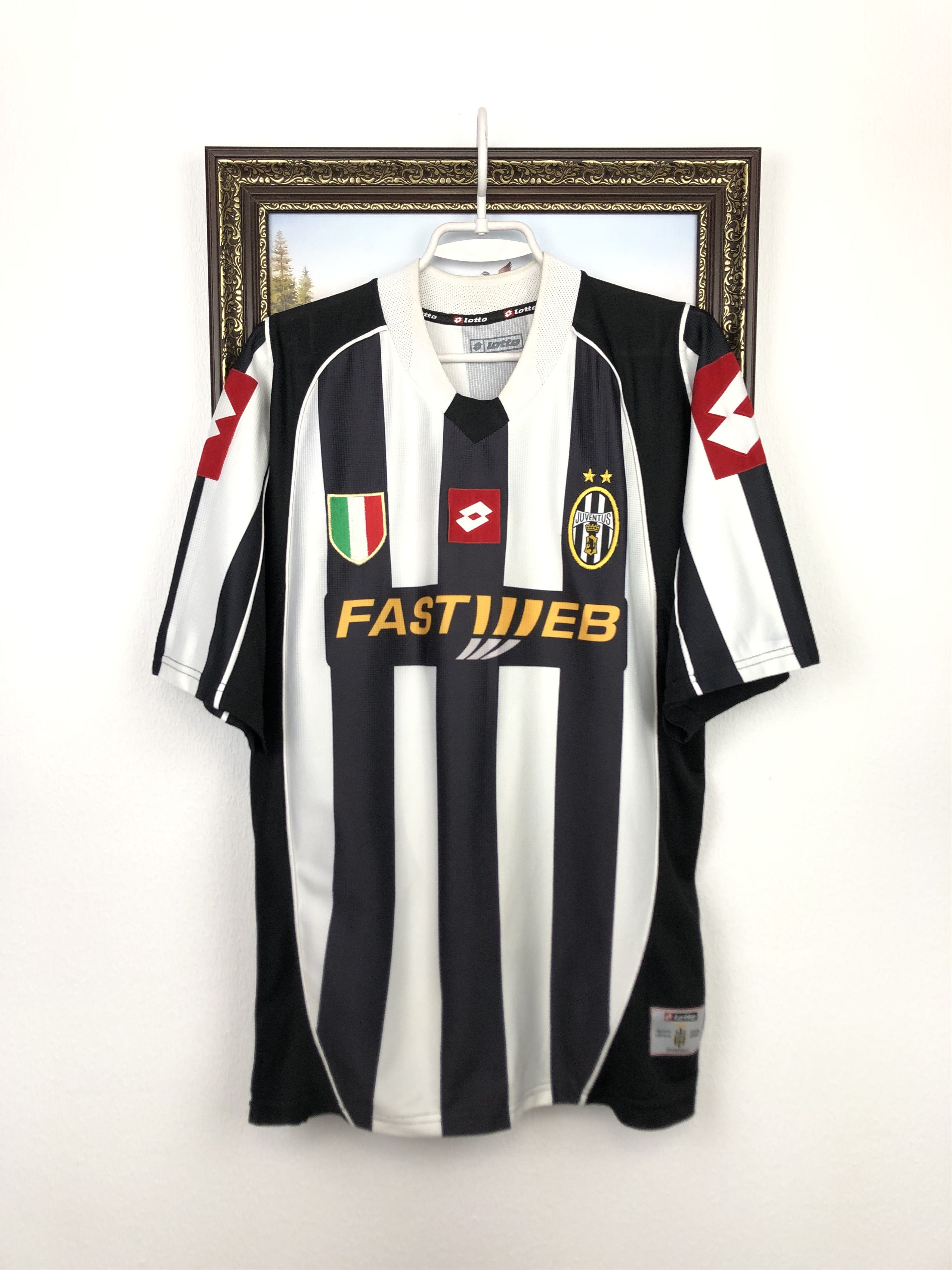 Lotto Sport × Vintage Lotto Juventus vintage soccer shirt 01'/02