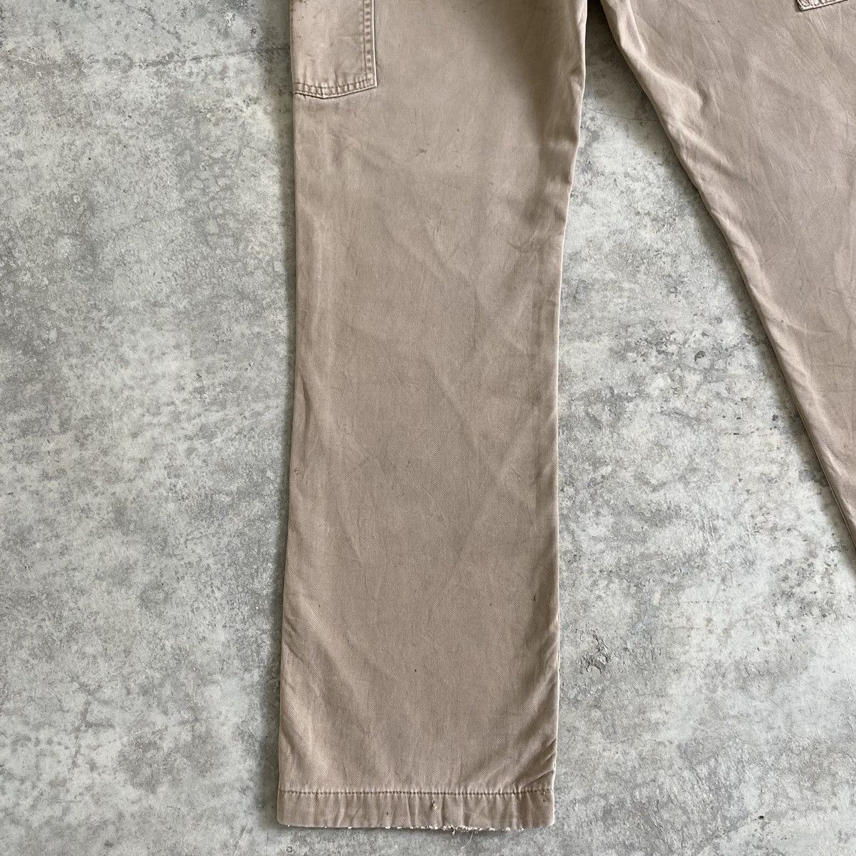 Carhartt Vintage Carhartt Blanket Lined Ripped Dirty Carpenter Pants Size US 29 - 19 Thumbnail