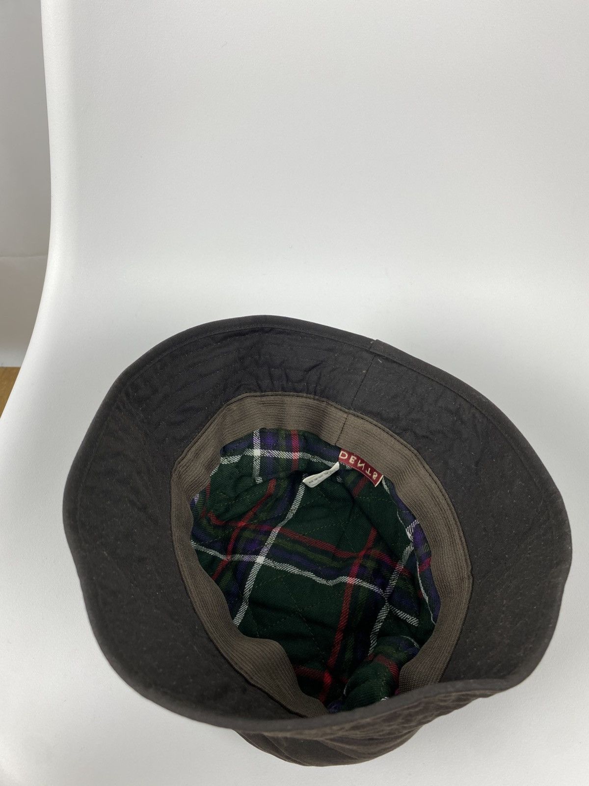 Dents Dents Waxed Cotton Hat With Bow One Size Size ONE SIZE - 7 Thumbnail