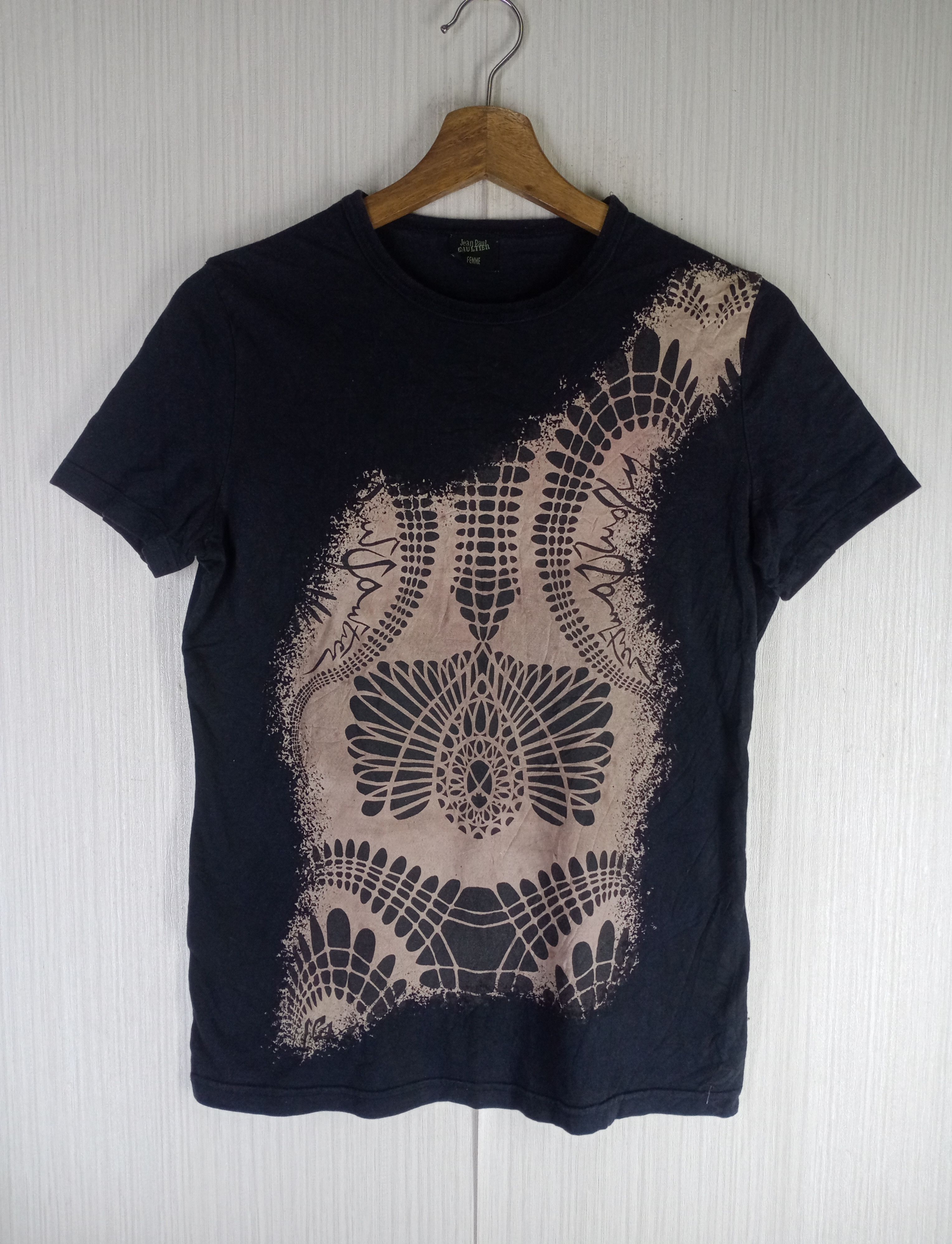 Jean Paul Gaultier Rare Jean Paul Gaultier Femme Tshirt Size S / US 4 / IT 40 - 1 Thumbnail