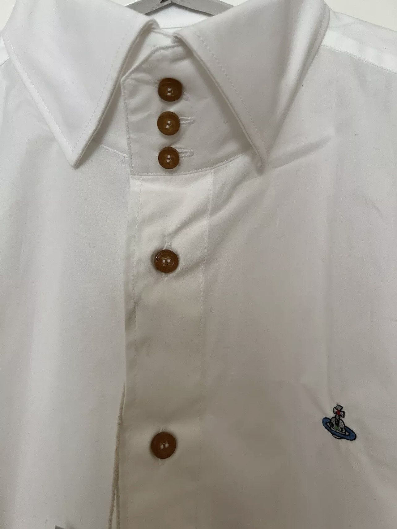 Vivienne Westwood VIVIENNE WESTWOOD three Button Krall Shirt White Size 56 Size US XL / EU 56 / 4 - 5 Thumbnail