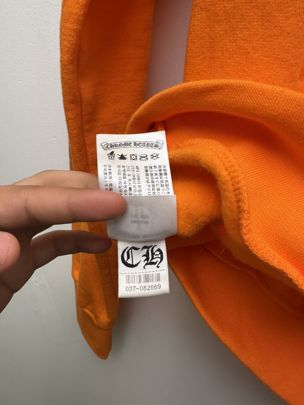 Chrome Hearts Chrome Hearts Silver Horseshoe Orange Hoodie Size US M / EU 48-50 / 2 - 7 Thumbnail