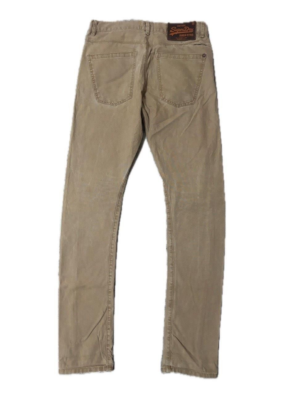 Superdry Superdry Vintage Chinos Straight Fit | 100% Cotton Size US 31 - 1 Thumbnail