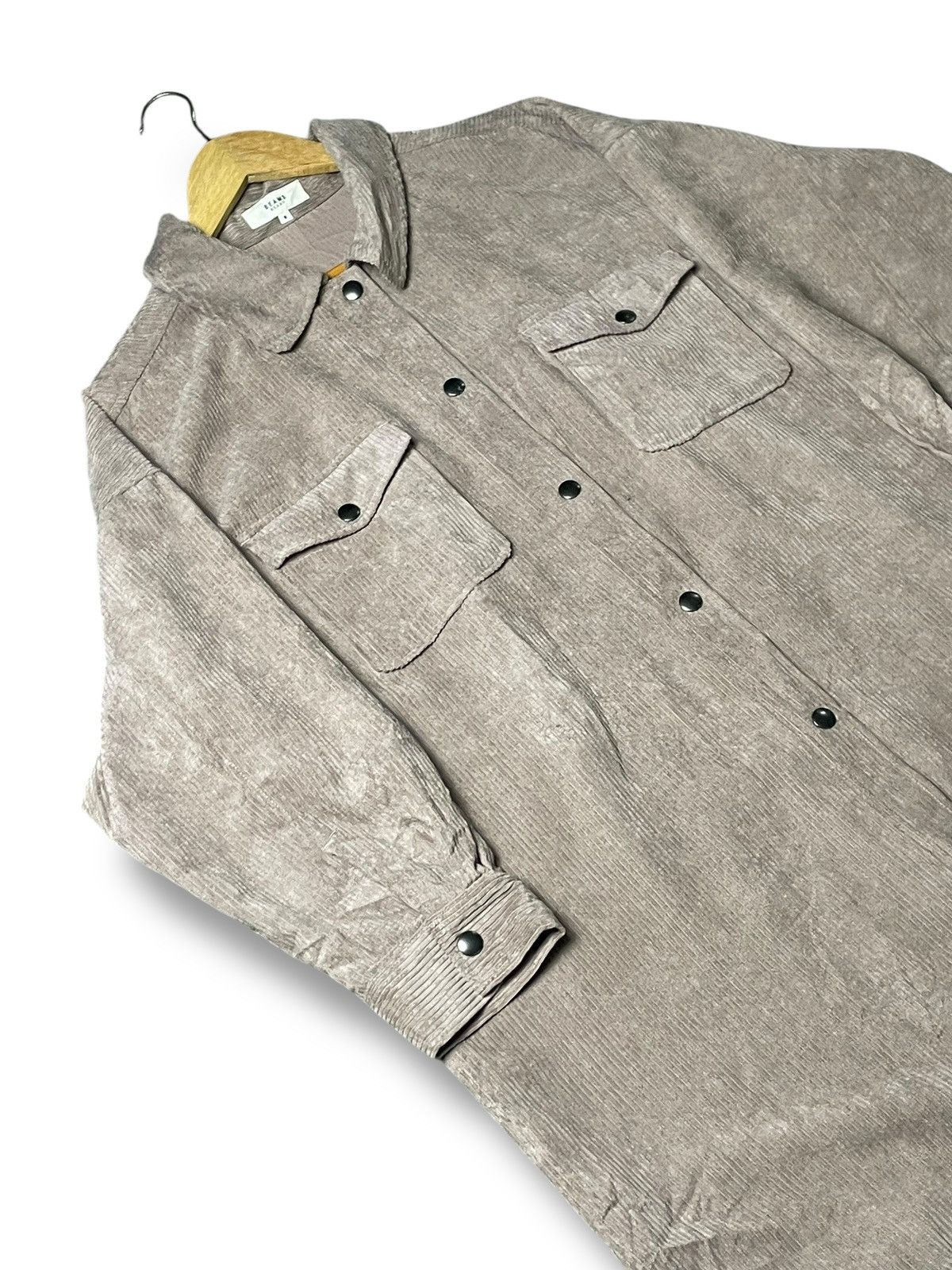 Japanese Brand Beams Heart Brand Corduroy Button Ups (58) Size US M / EU 48-50 / 2 - 3 Thumbnail