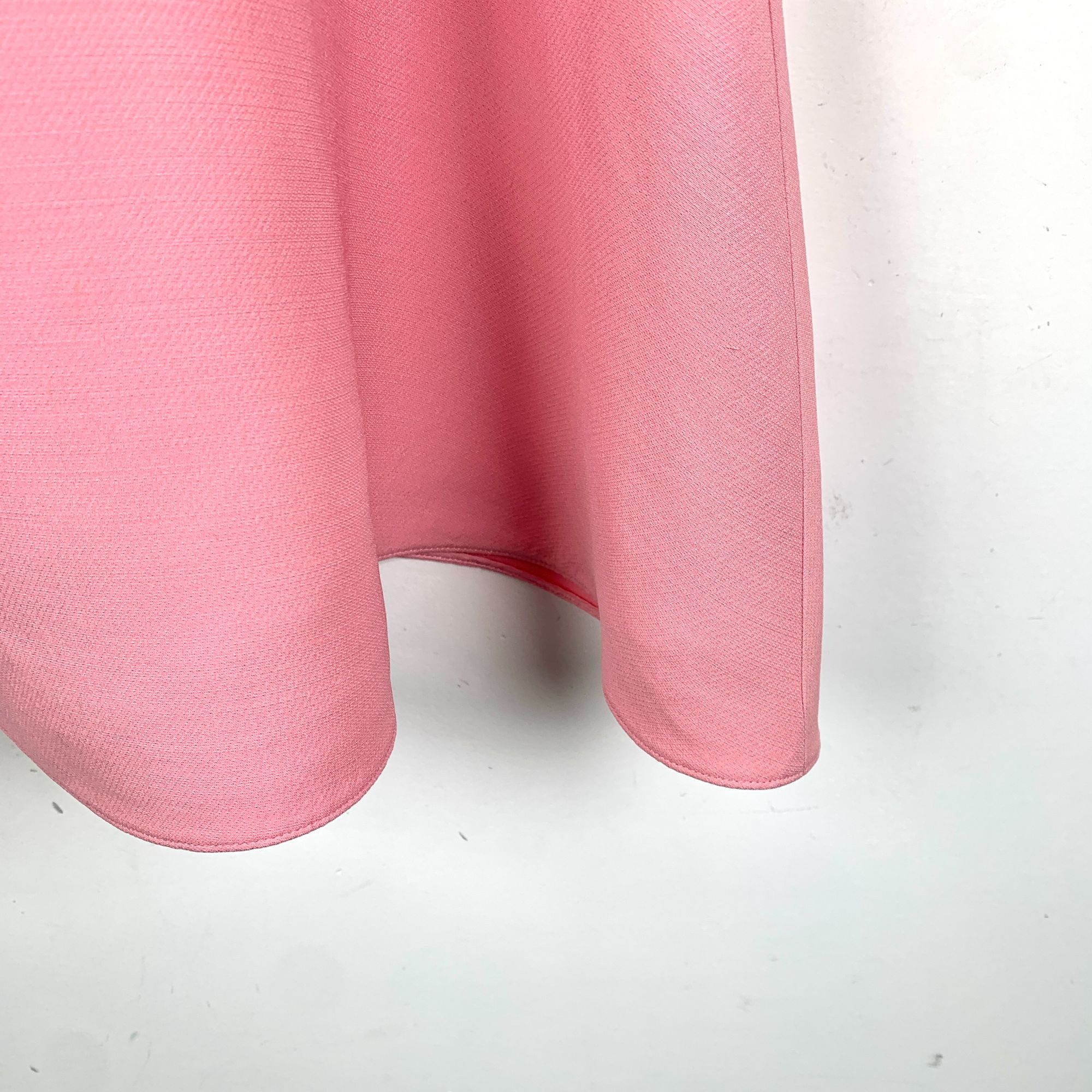 Valentino Valentino Pink Floral Embroidered Round Neck Short Sleeve Dr Size S / US 4 / IT 40 - 6 Thumbnail