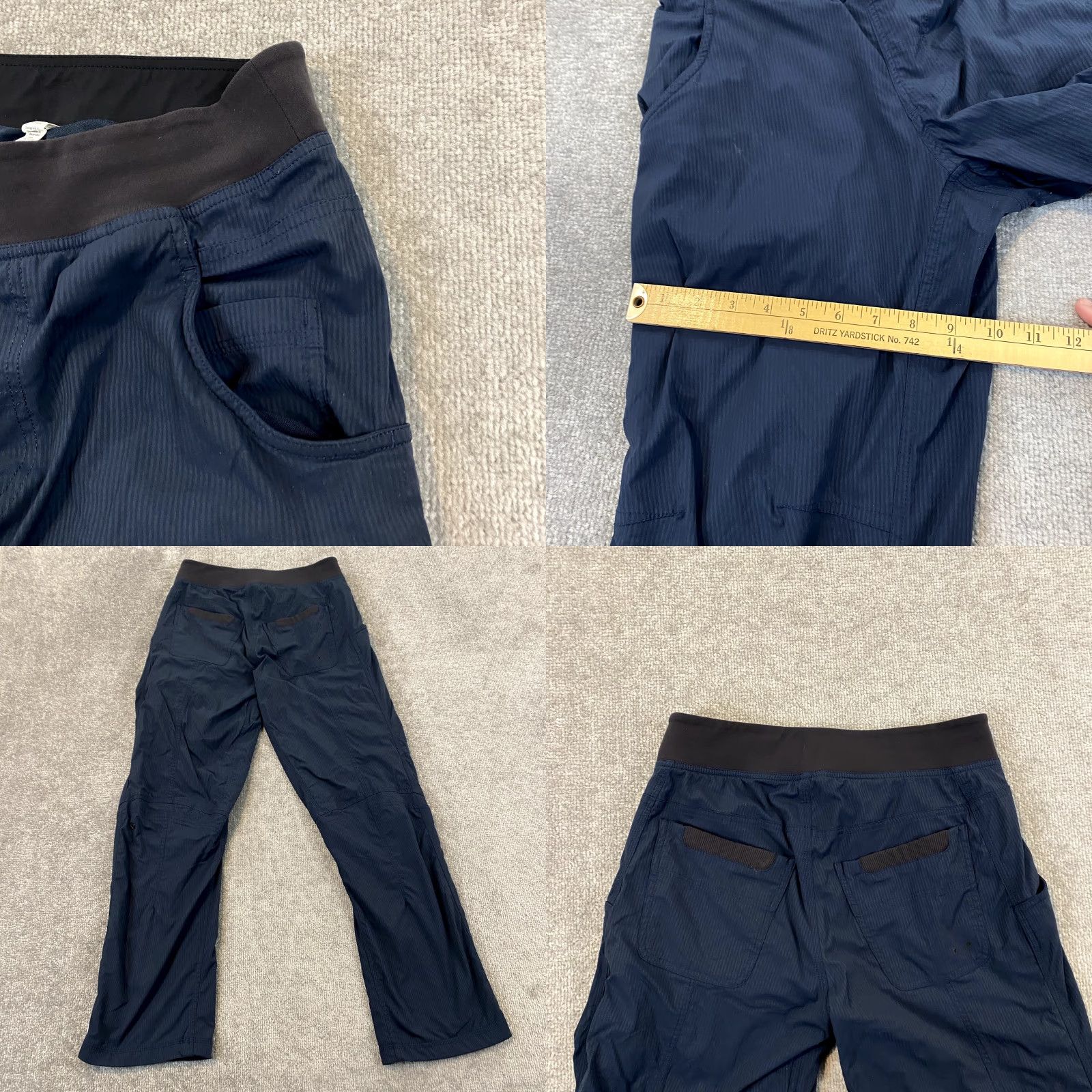 Lululemon Lululemon Pants Mens Small 28x29 Straight Blue Athletic Elastic Waist Gym Run Size US 29 - 9 Thumbnail