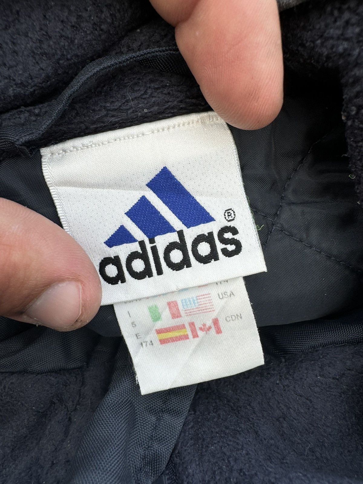 Adidas × Vintage Vintage 90’s adidas jacket Size US L / EU 52-54 / 3 - 6 Thumbnail