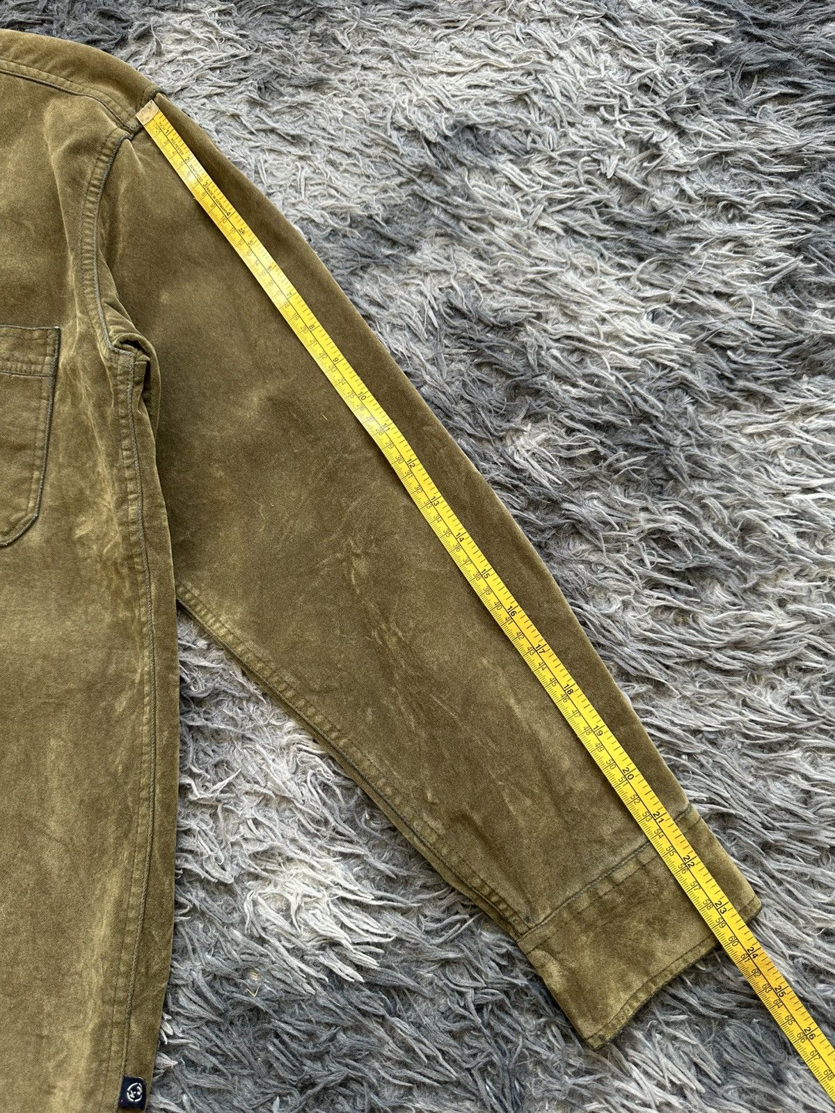 Kansai Yamamoto 00's Kansai Jeans moleskin denim shirt Size US L / EU 52-54 / 3 - 20 Thumbnail