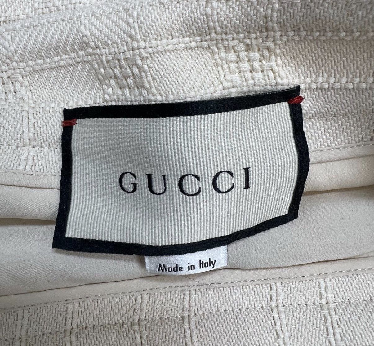 Gucci Gucci/Off-white Horsebit Chain Mini Skirt Size XS / US 0-2 / IT 36-38 - 2 Thumbnail