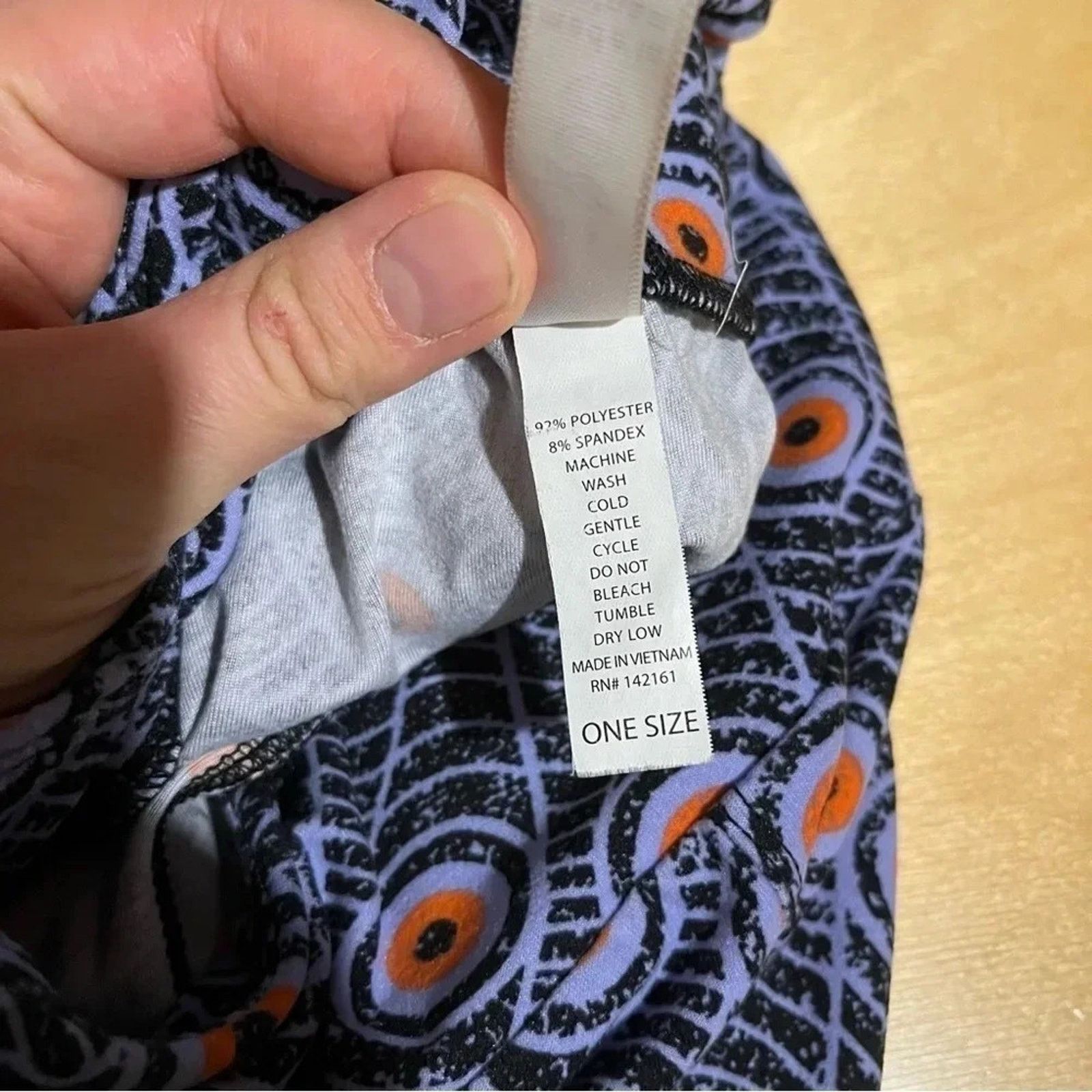 Other LULAROE HALLOWEEN Green Leggings Witches Spiders / Eyes Size 27" / US 4 / IT 40 - 10 Thumbnail