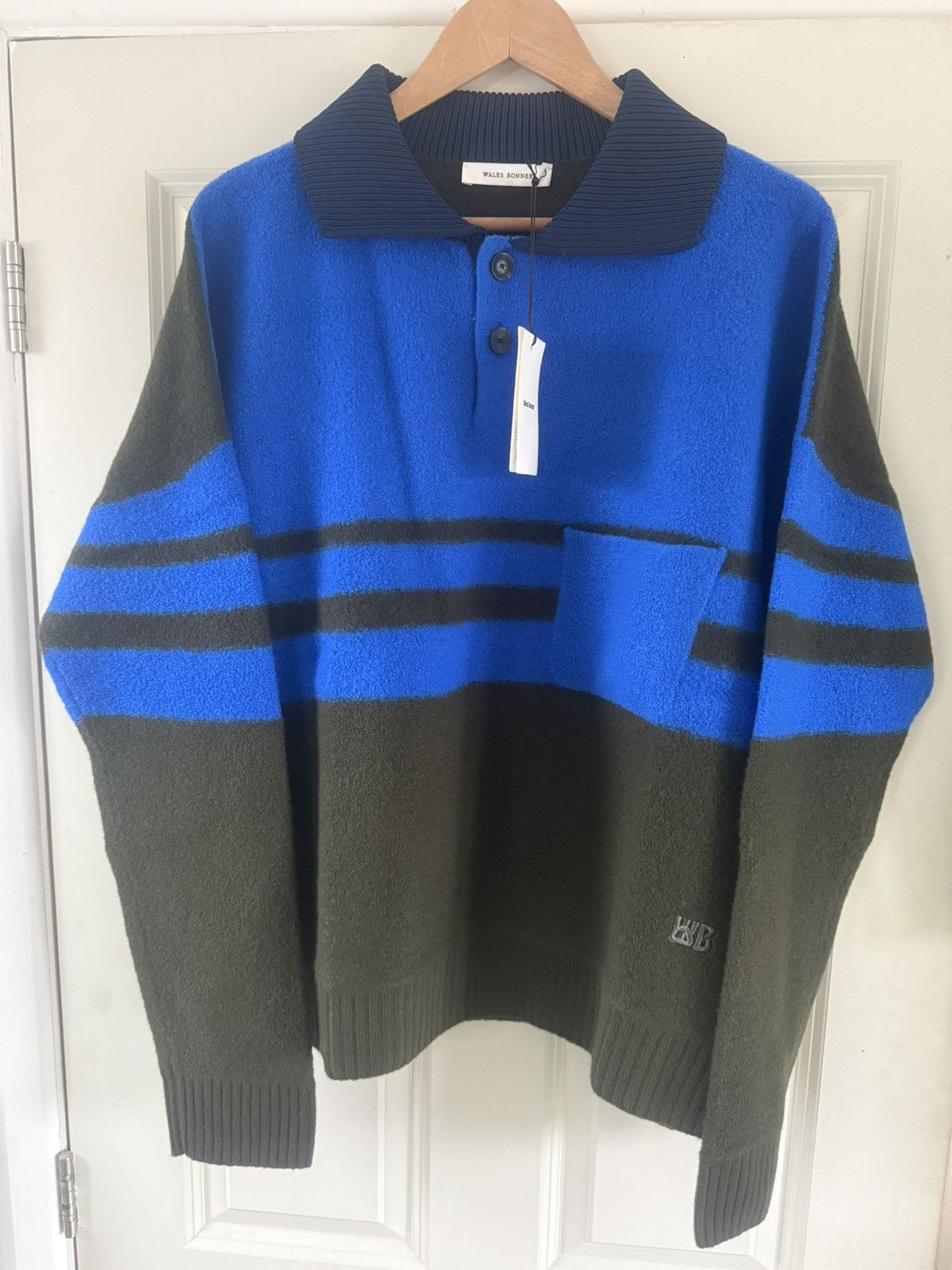 Wales Bonner Wales Bonner Calm Polo Size US M / EU 48-50 / 2 - 1 Thumbnail