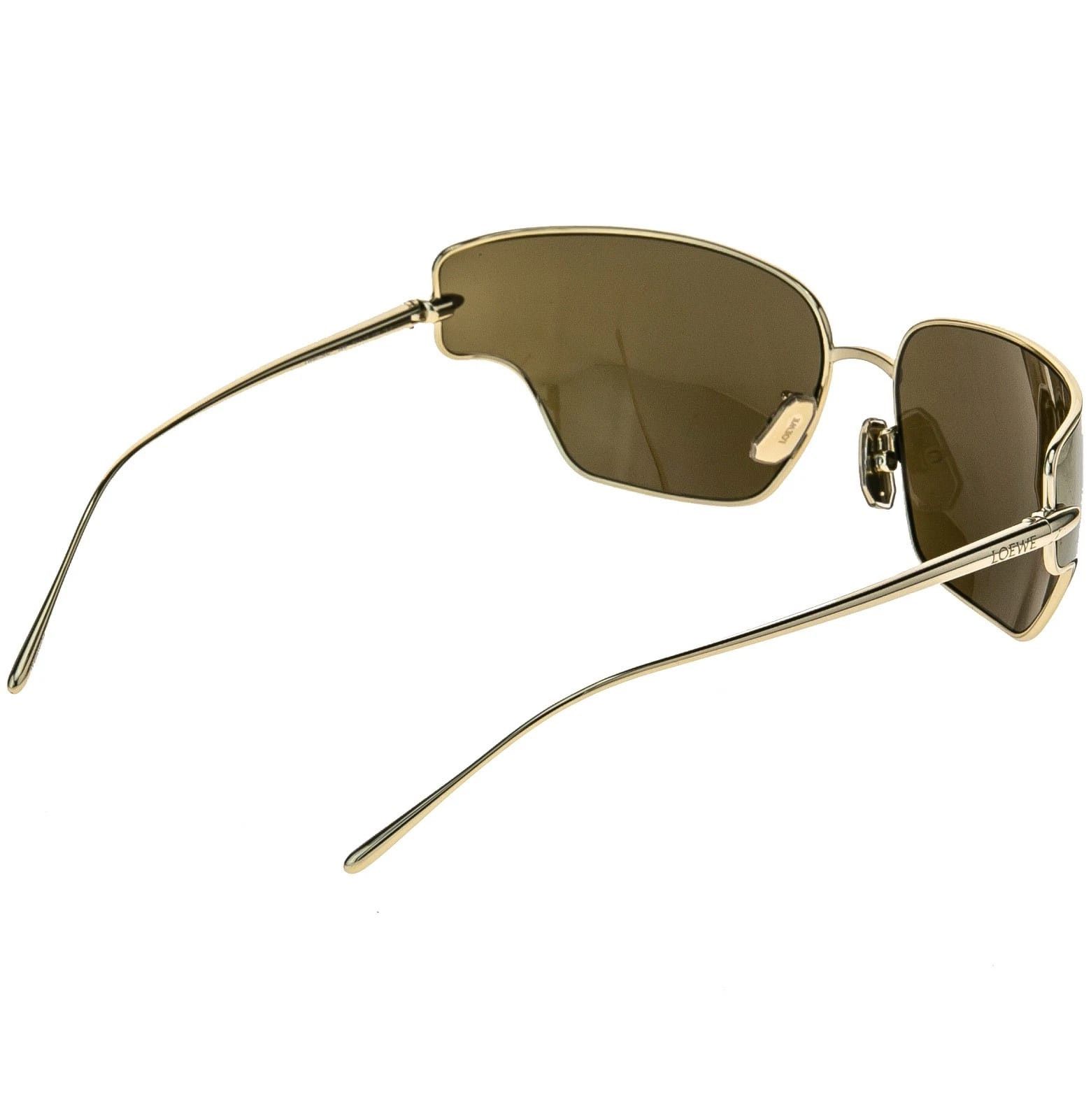 Loewe LOEWE LW40150U 40150 Metal SIGNATURE Mask Gold Sunglass Size ONE SIZE - 2 Thumbnail