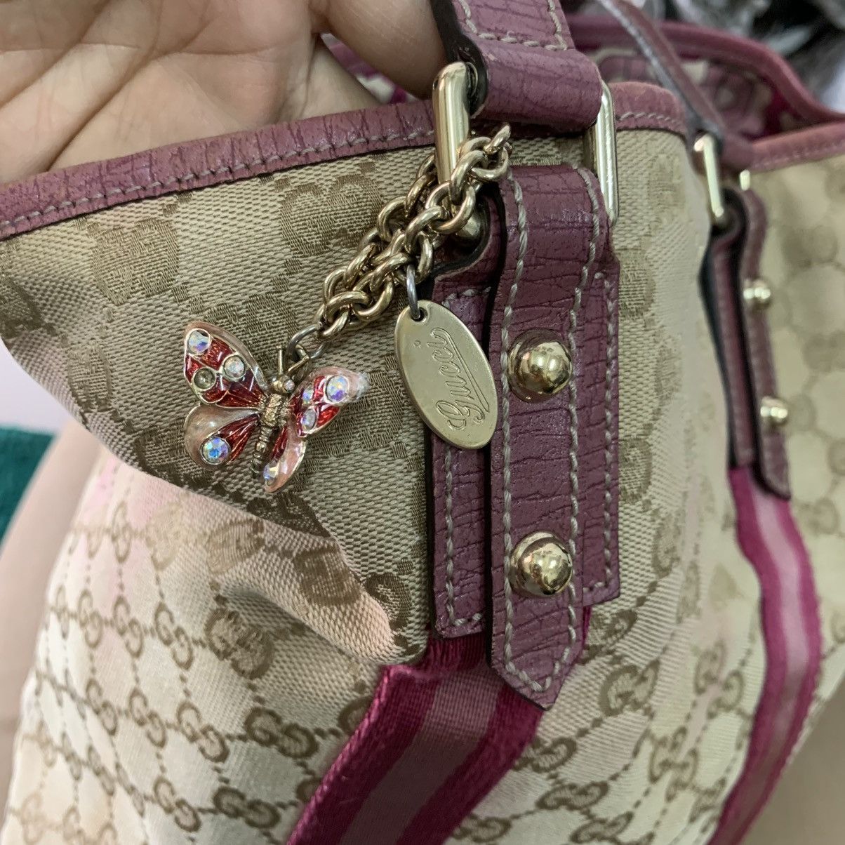 Gucci Gucci Monogram Tote Bag Size ONE SIZE - 5 Thumbnail