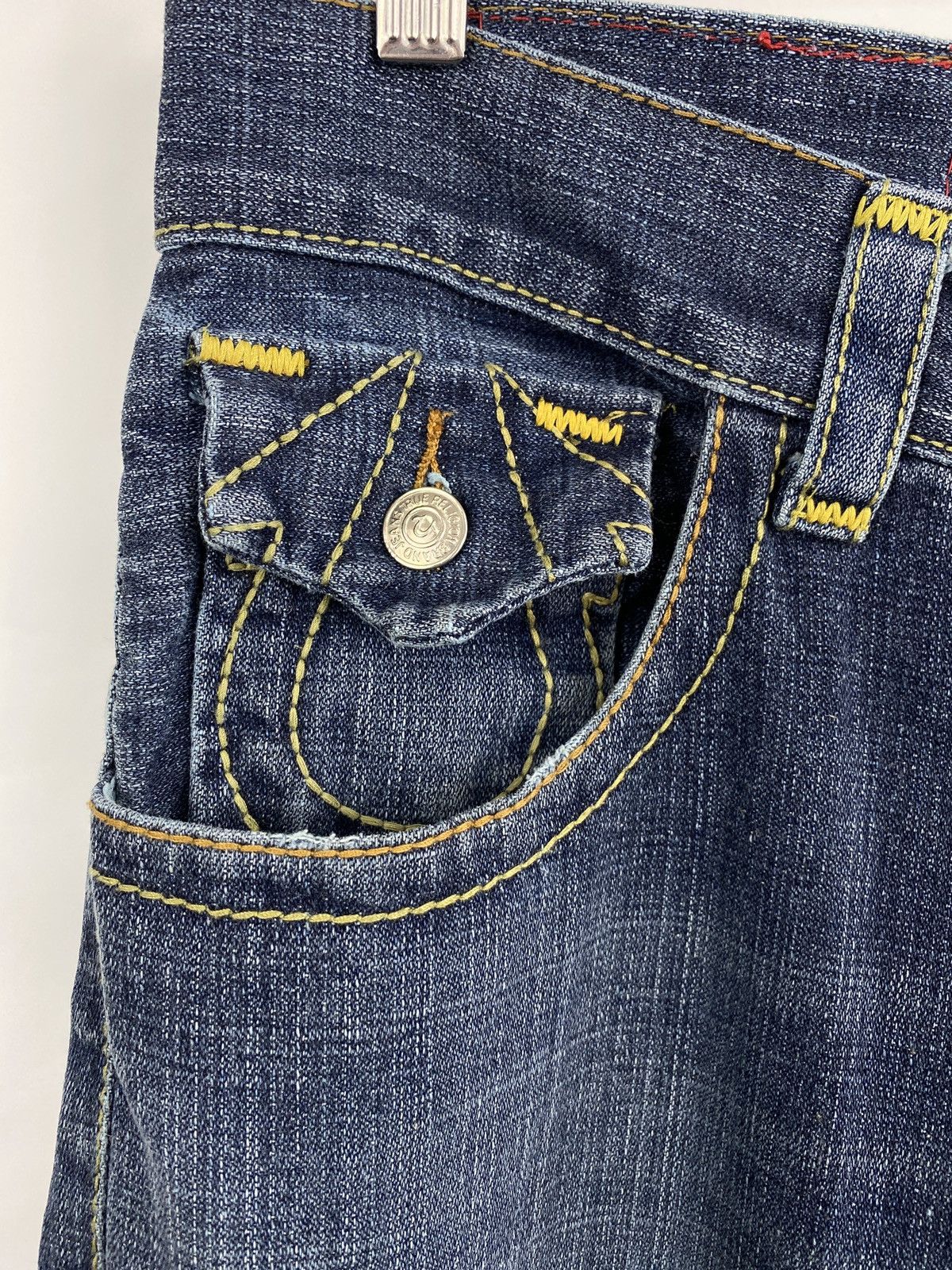 True Religion 🇺🇸 Vintage True Religion Denim Jeans made in USA Size US 34 / EU 50 - 11 Thumbnail