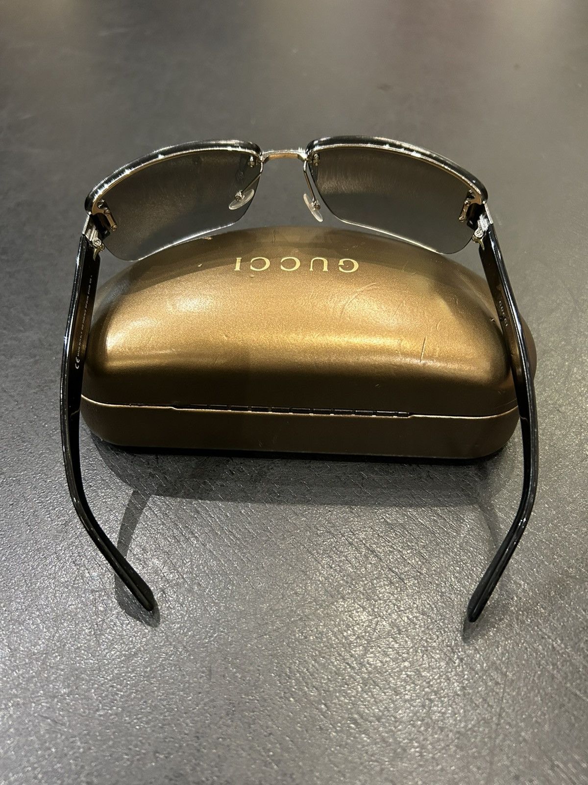 Gucci Gucci Monogram Sunglasses Size ONE SIZE - 4 Thumbnail