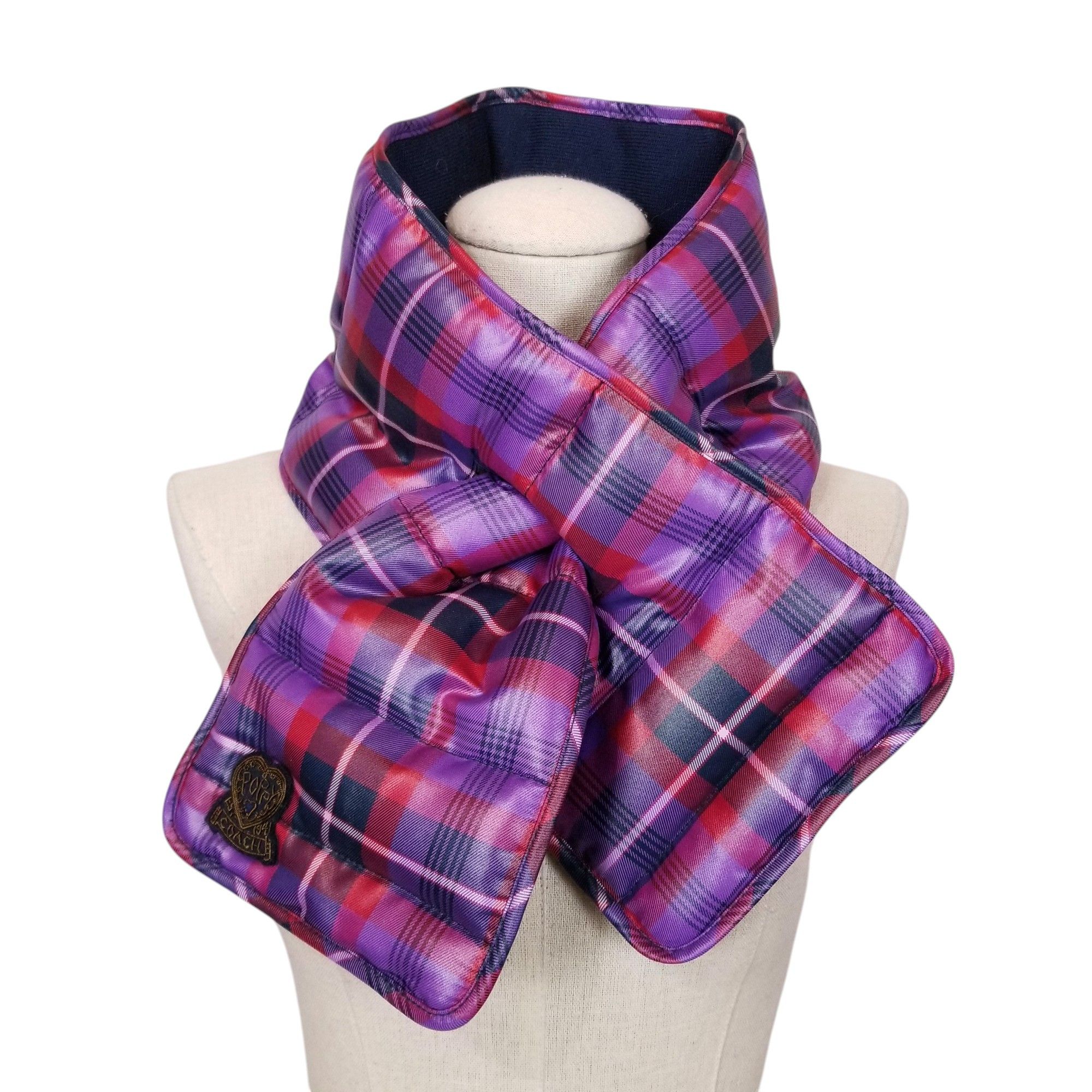 Coach Poppy Plaid Puffer Loop Scarf Size ONE SIZE - 1 Thumbnail
