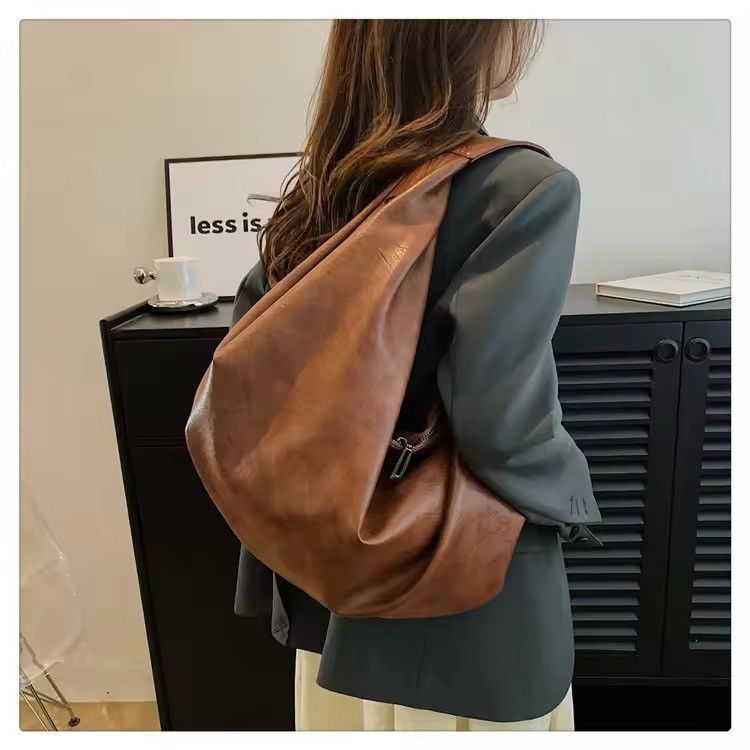 Leather Casual PUnLeather Shoulder Bag Size ONE SIZE - 6 Thumbnail