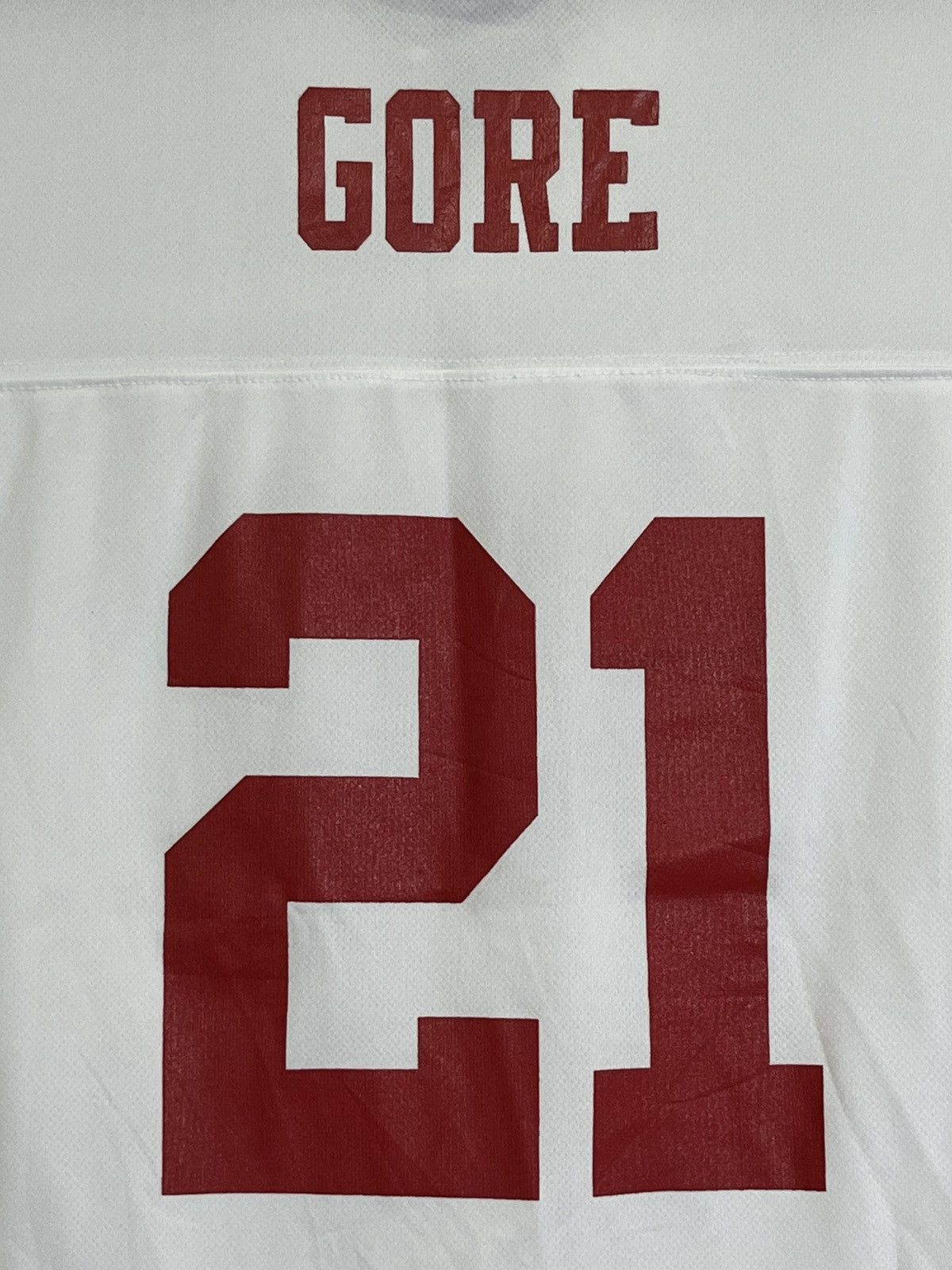 NFL NICE🔥SAN FRANCISCO 49ERS #GORE 21 NFL JERSEY Size US M / EU 48-50 / 2 - 4 Thumbnail