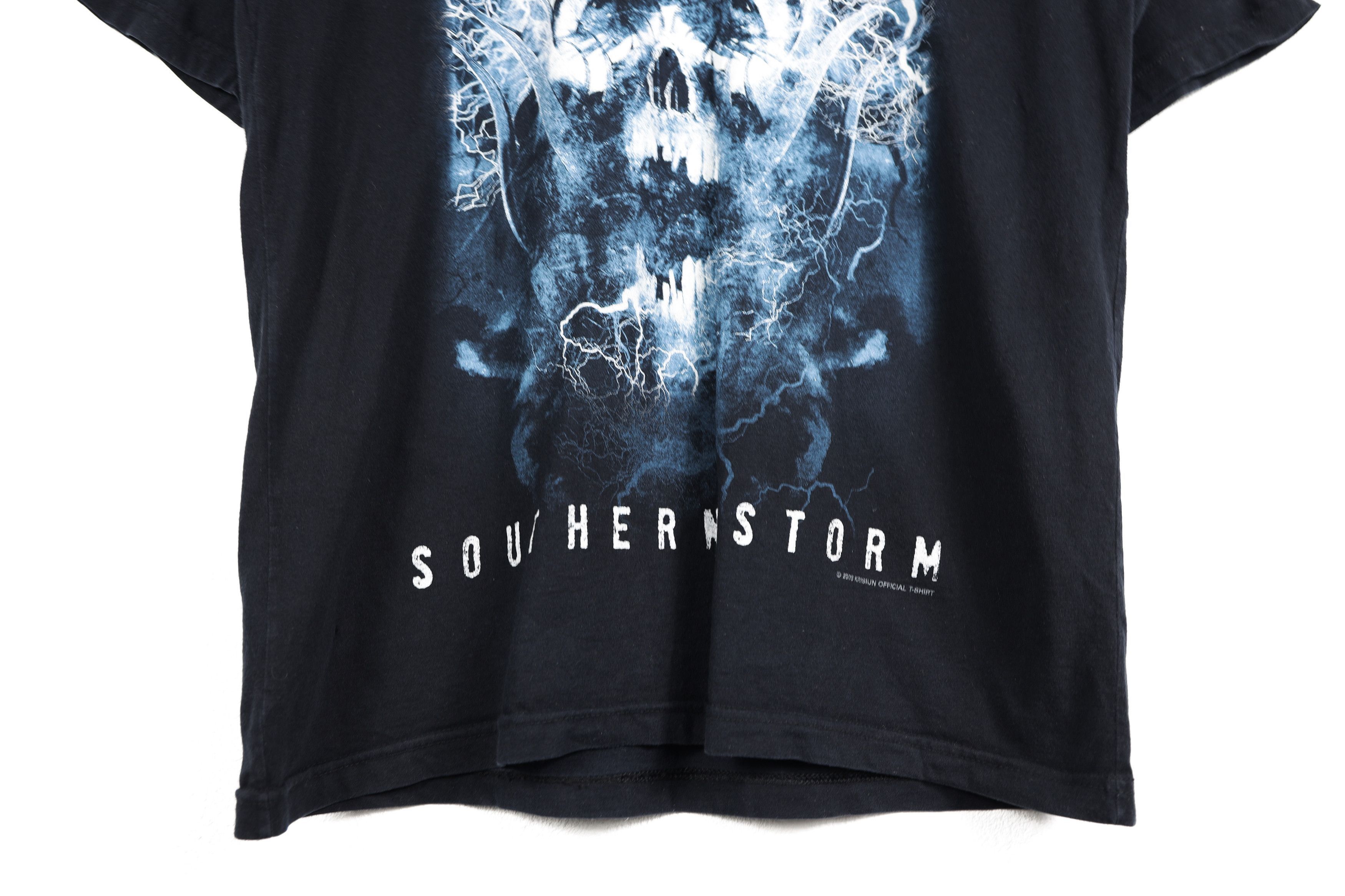 Band Tees Vintage Krisiun Southern Storm Merch Tee Tshirt Satanic 666 Size US M / EU 48-50 / 2 - 3 Thumbnail
