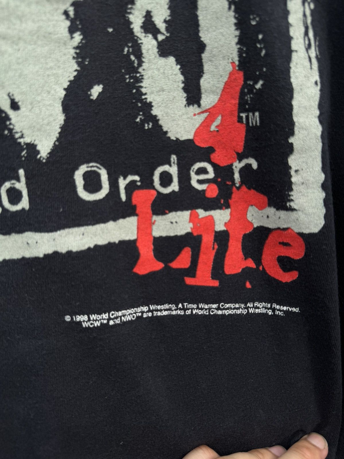 Vintage × WWF Vintage 98’ New World Order 4 Life Shirt Size US L / EU 52-54 / 3 - 7 Thumbnail
