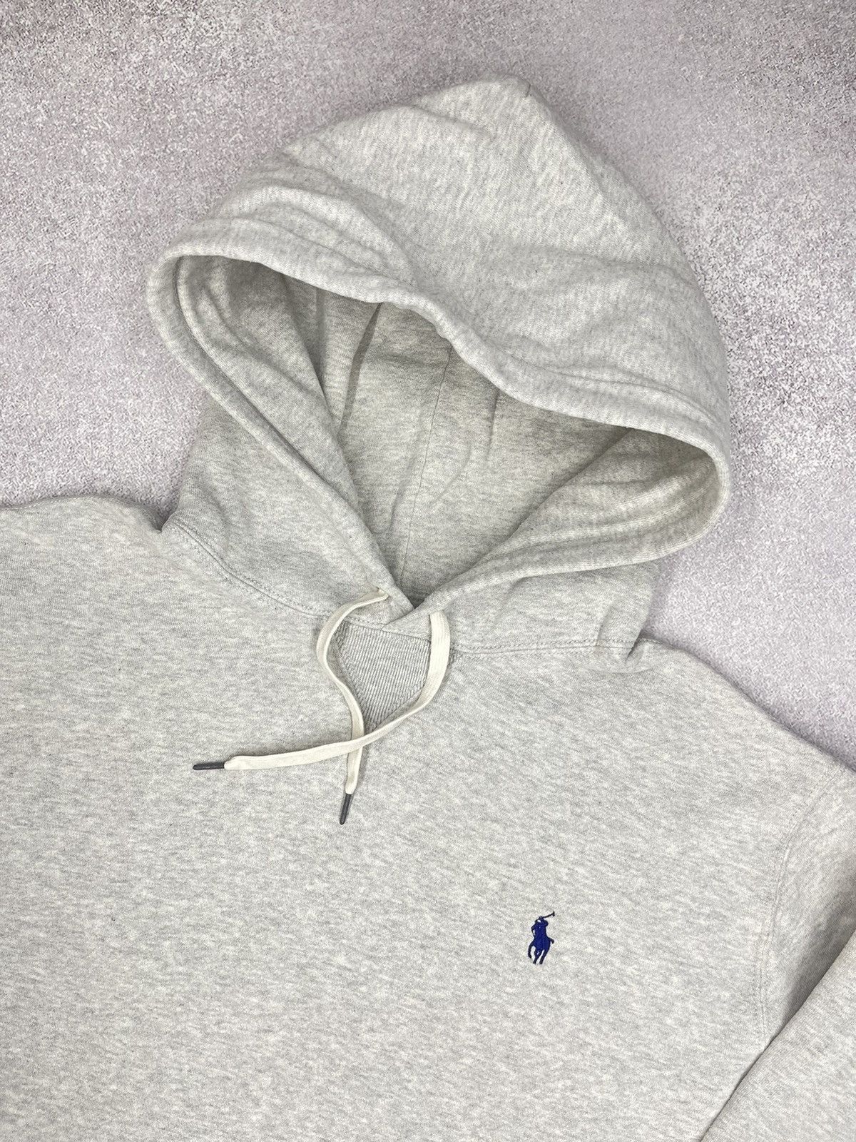 Polo Ralph Lauren Vintage Polo Ralph Lauren Grey Hoodie Y2K Rugby Size US XL / EU 56 / 4 - 4 Thumbnail