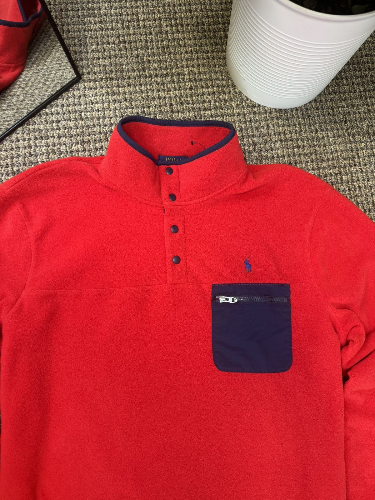 Polo Ralph Lauren Men’s Casual 1/3 Zip Sweater Fleece Polo Ralph Lauren Size US XL / EU 56 / 4 - 13 Thumbnail