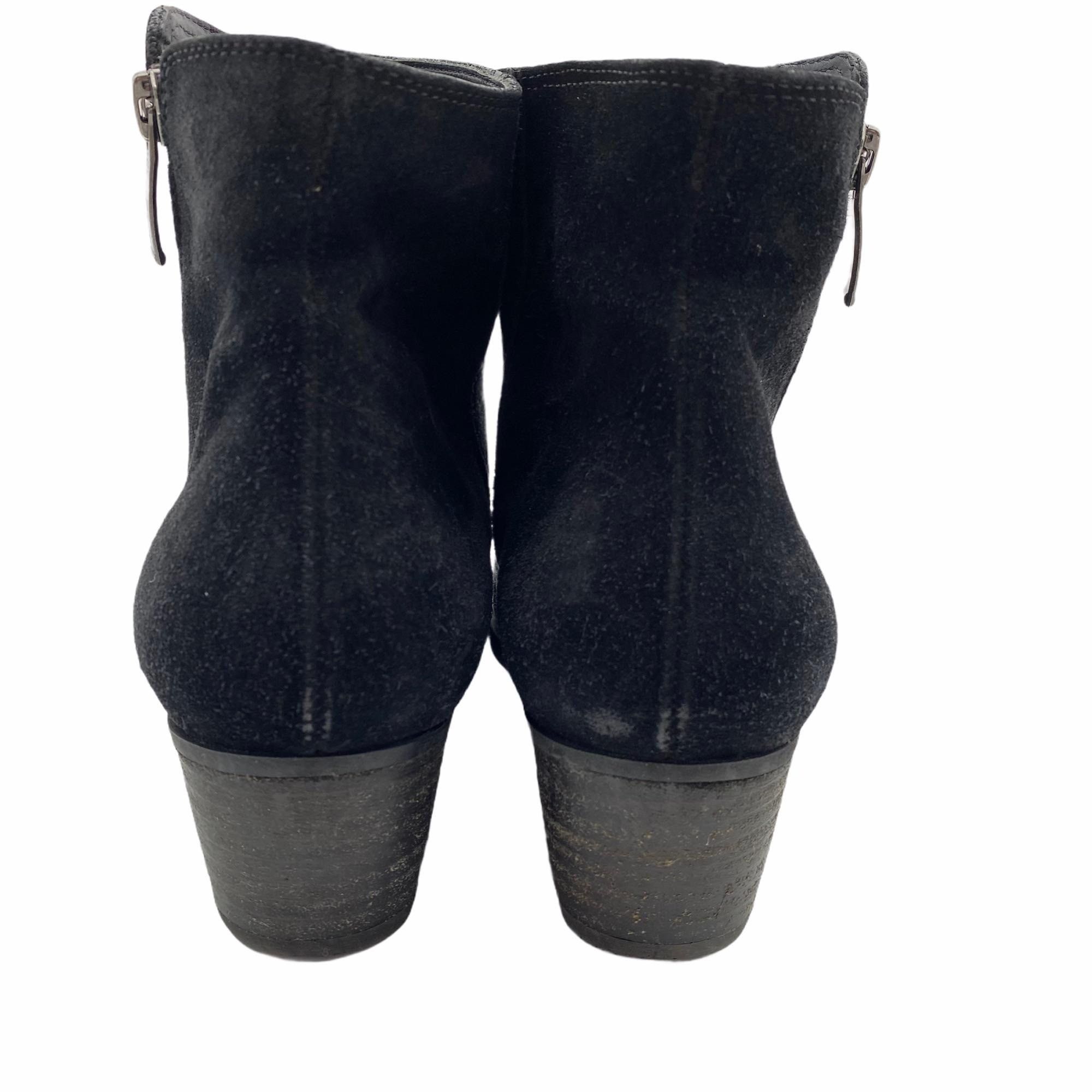 Other Paul Green Allison Black suede Leather Asymmetrical zip ankl Size US 7 / IT 37 - 7 Thumbnail