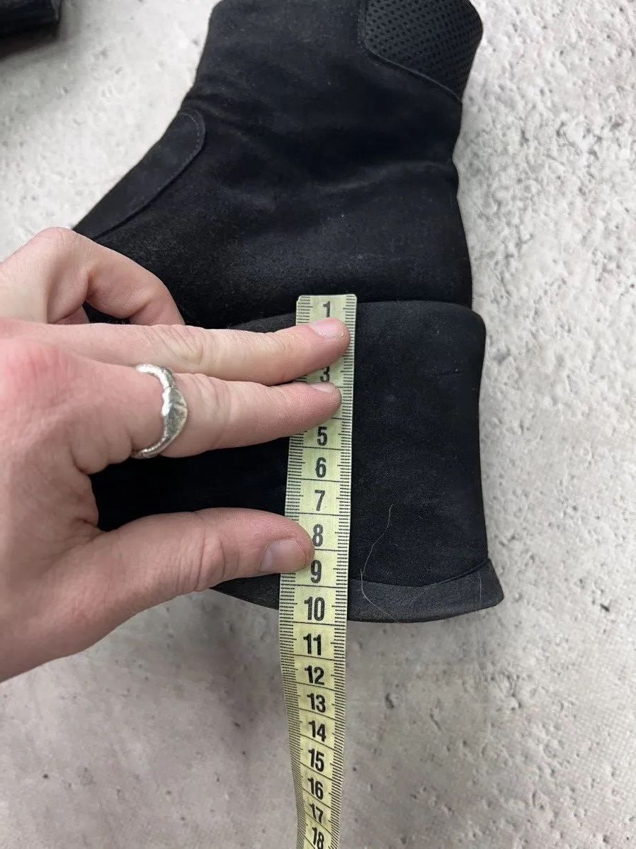 New Rock Suede leather opium punk y2k new rock style boots platform Size US 6 / IT 36 - 10 Thumbnail