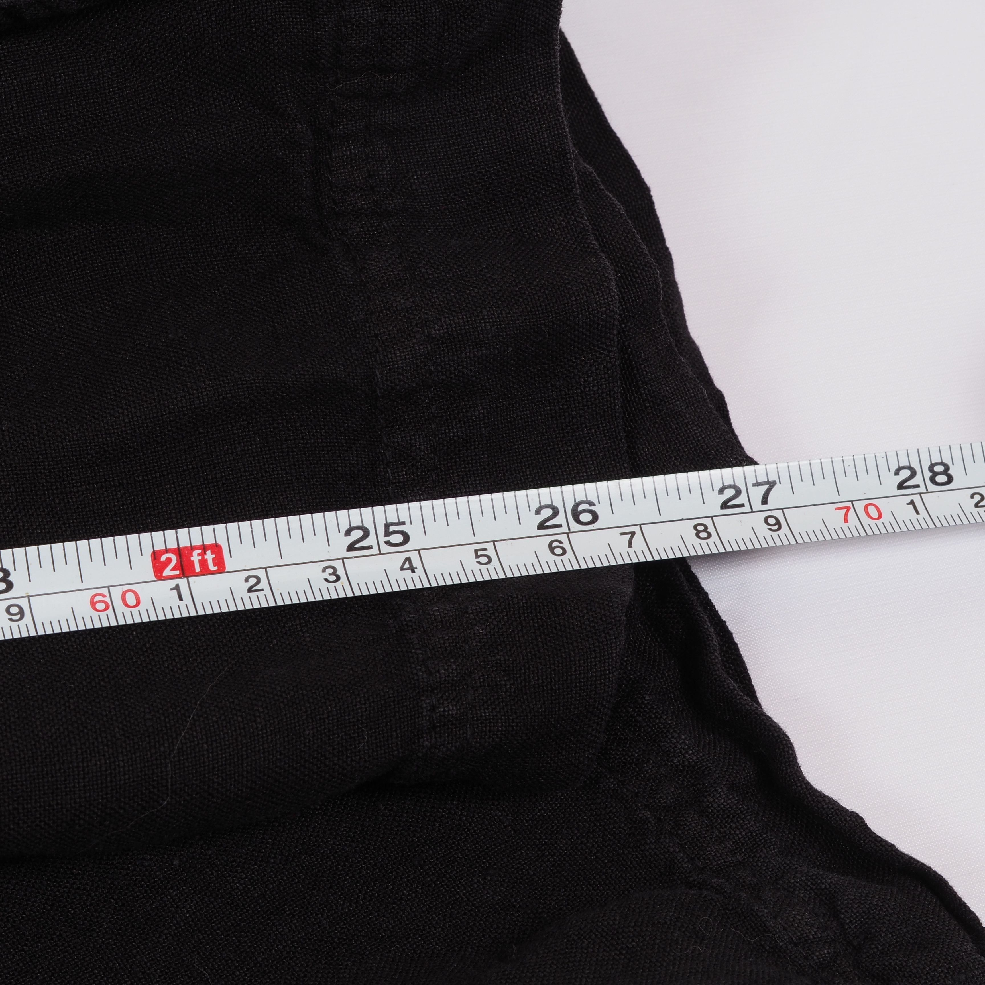 Rundholz Rundholz Women's Black Linen Button Up Relaxed Shirt Blouse Size S / US 4 / IT 40 - 9 Thumbnail