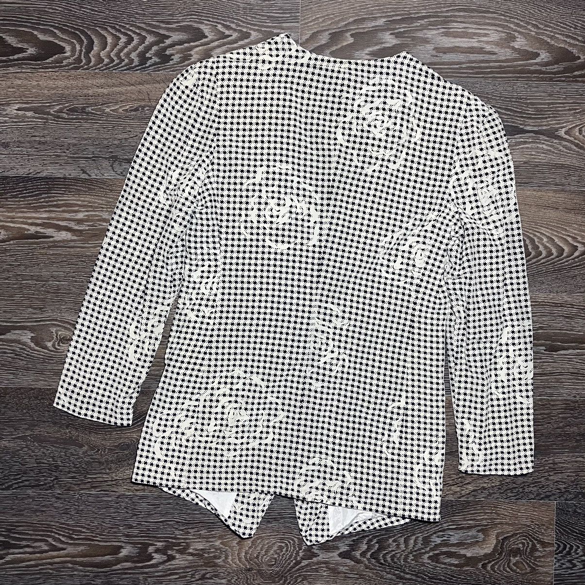 Louis Feraud Vintage 80s LOUIS FERAUD Paris Silk Blazer W. Germany Made Size M / US 6-8 / IT 42-44 - 7 Thumbnail