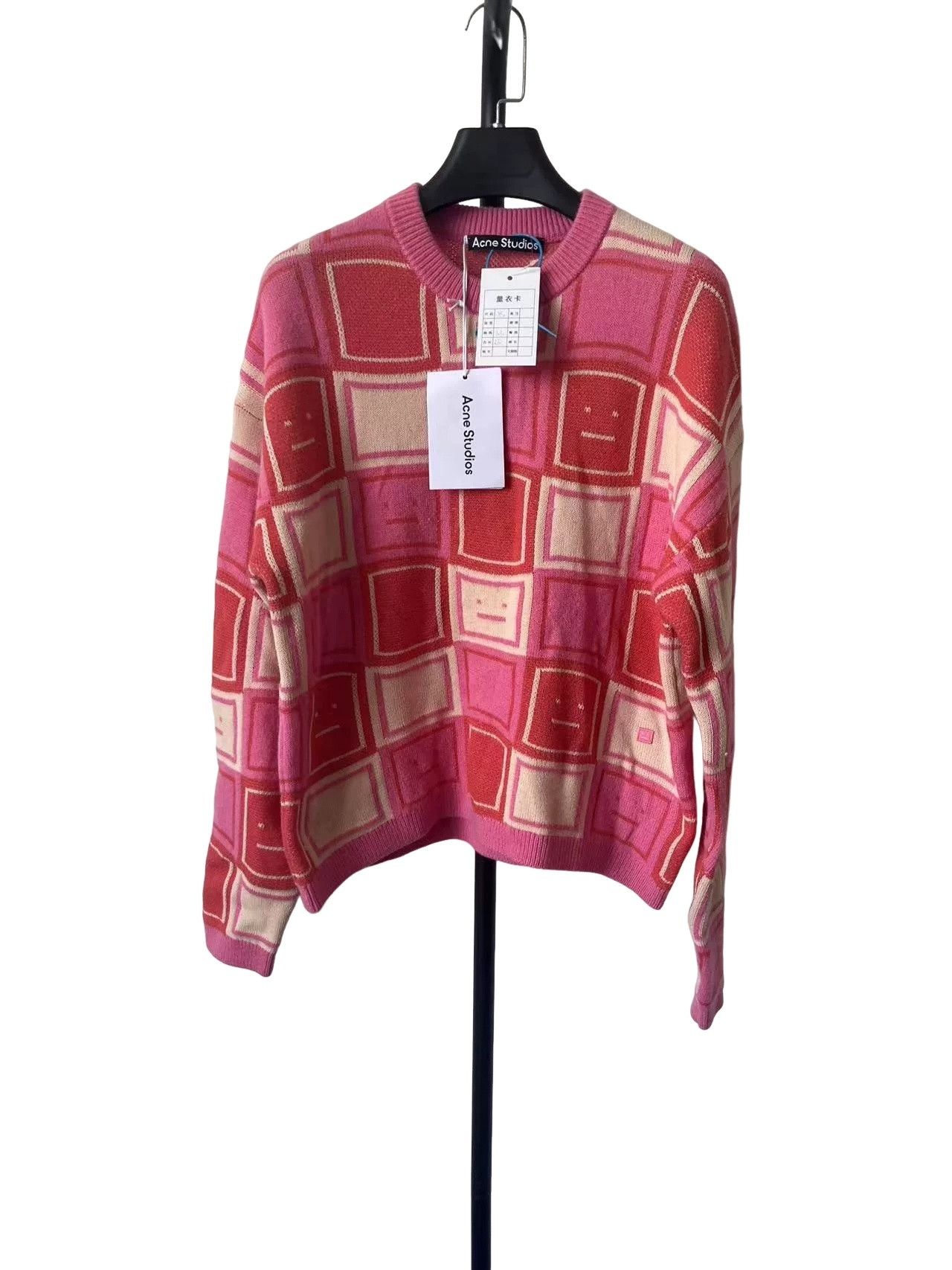 Acne Studios Acne Studios Wave Jacquard Face Sweater XS Size US XS / EU 42 / 0 - 1 Thumbnail