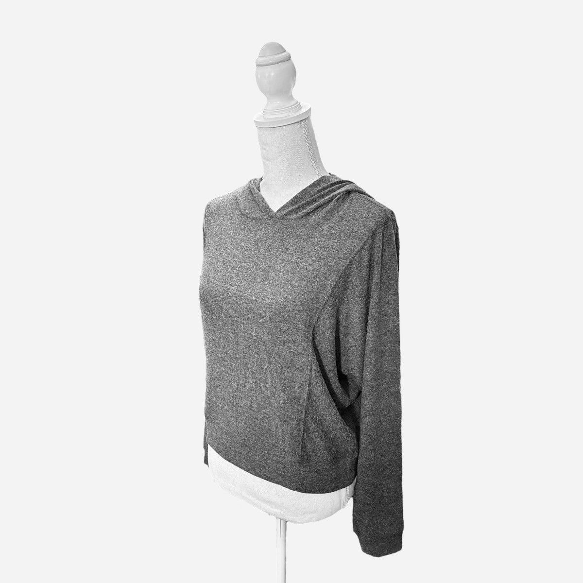 Michael Stars LA Emmy Gray Long Sleeve Hoodie Sz XS-S