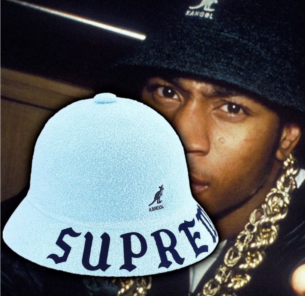 Kangol × Supreme 🆕 SuPReMe®/KaNGo® BeRMuDa 🇧🇲 CaSuaL HaT🎩 Size ONE SIZE - 1 Thumbnail