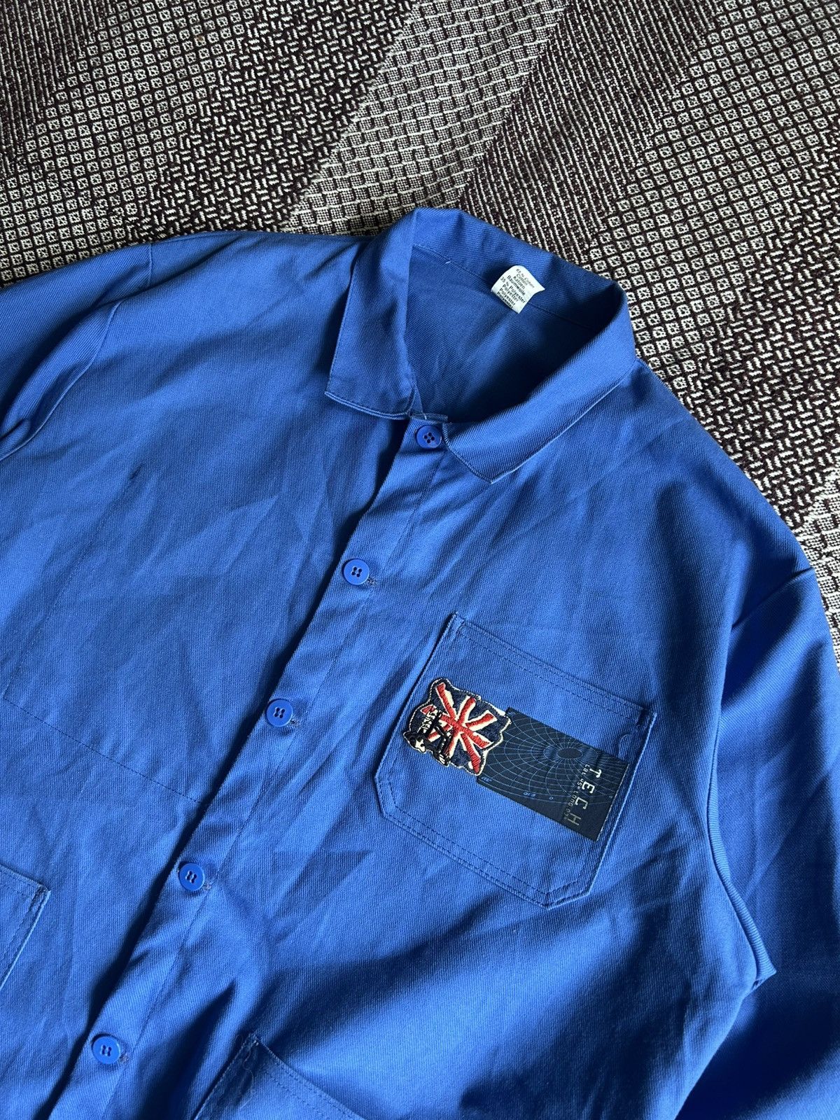 Vintage Vintage Workers Jacket Distressed 80-90s Streetwear Style Size US L / EU 52-54 / 3 - 6 Thumbnail