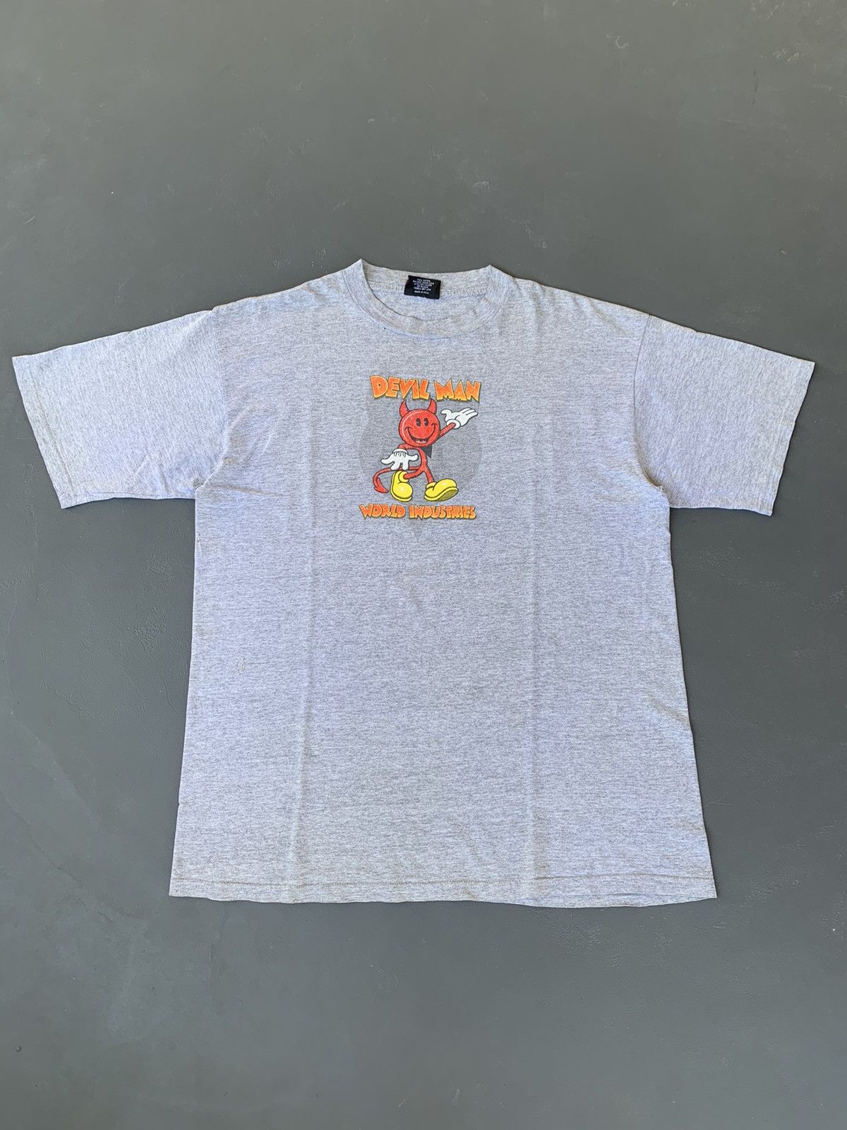 World Industries 😈vintage 90s world industries devil man Size US XL / EU 56 / 4 - 3 Thumbnail