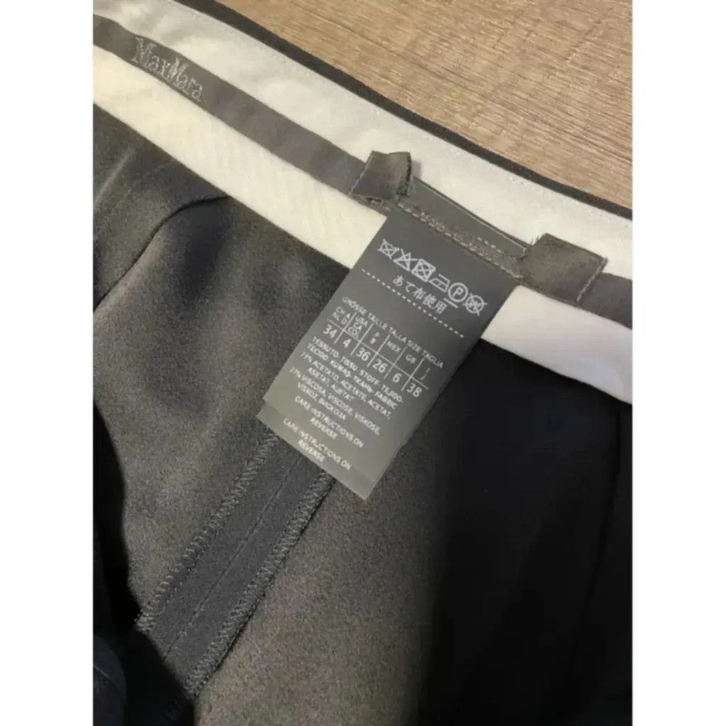 Max Mara Trousers, Max Mara Size 26" / US 2 / IT 38 - 4 Thumbnail