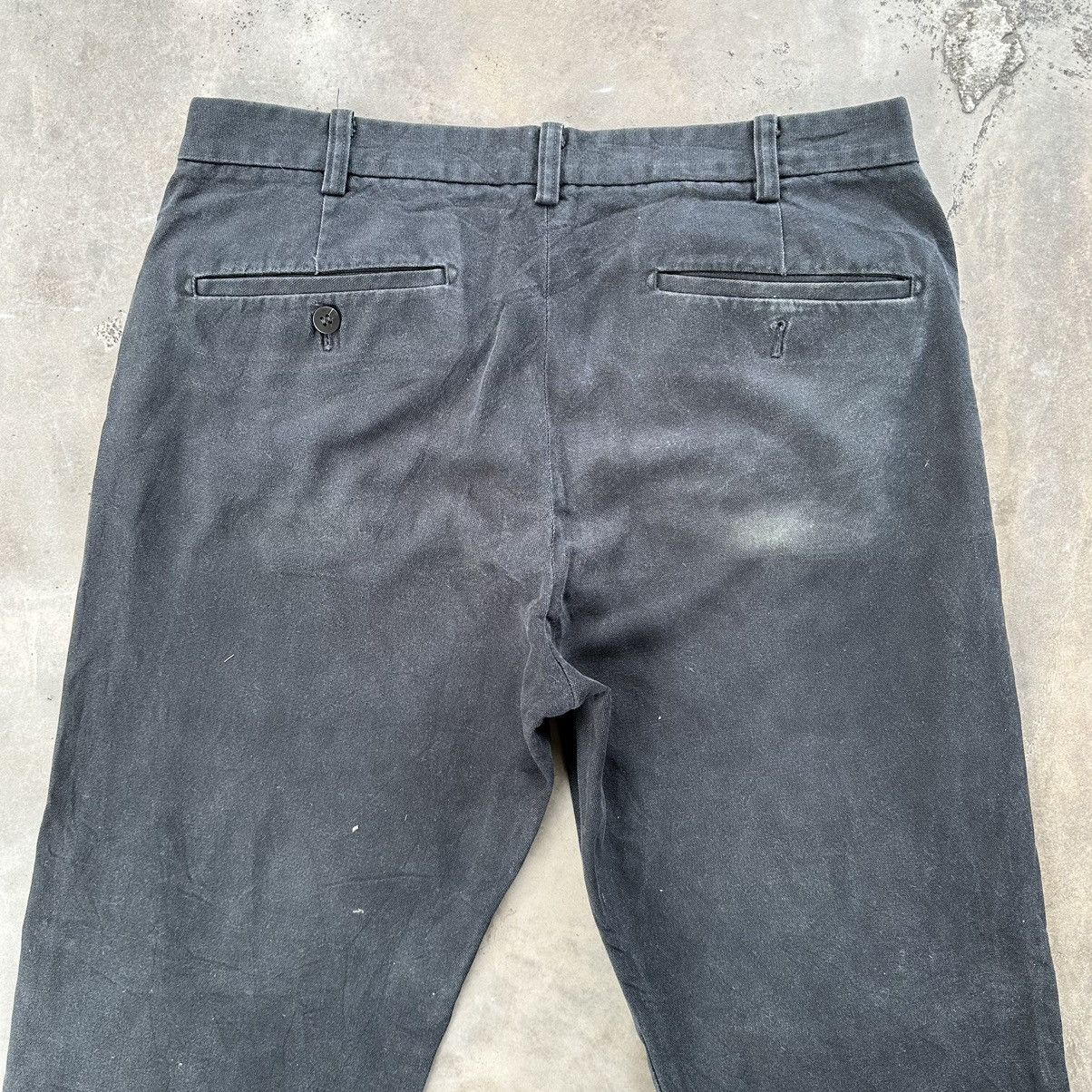 Japanese Brand Vintage Japanese Black Distressed Casual Trousers Pants Size US 32 / EU 48 - 8 Thumbnail