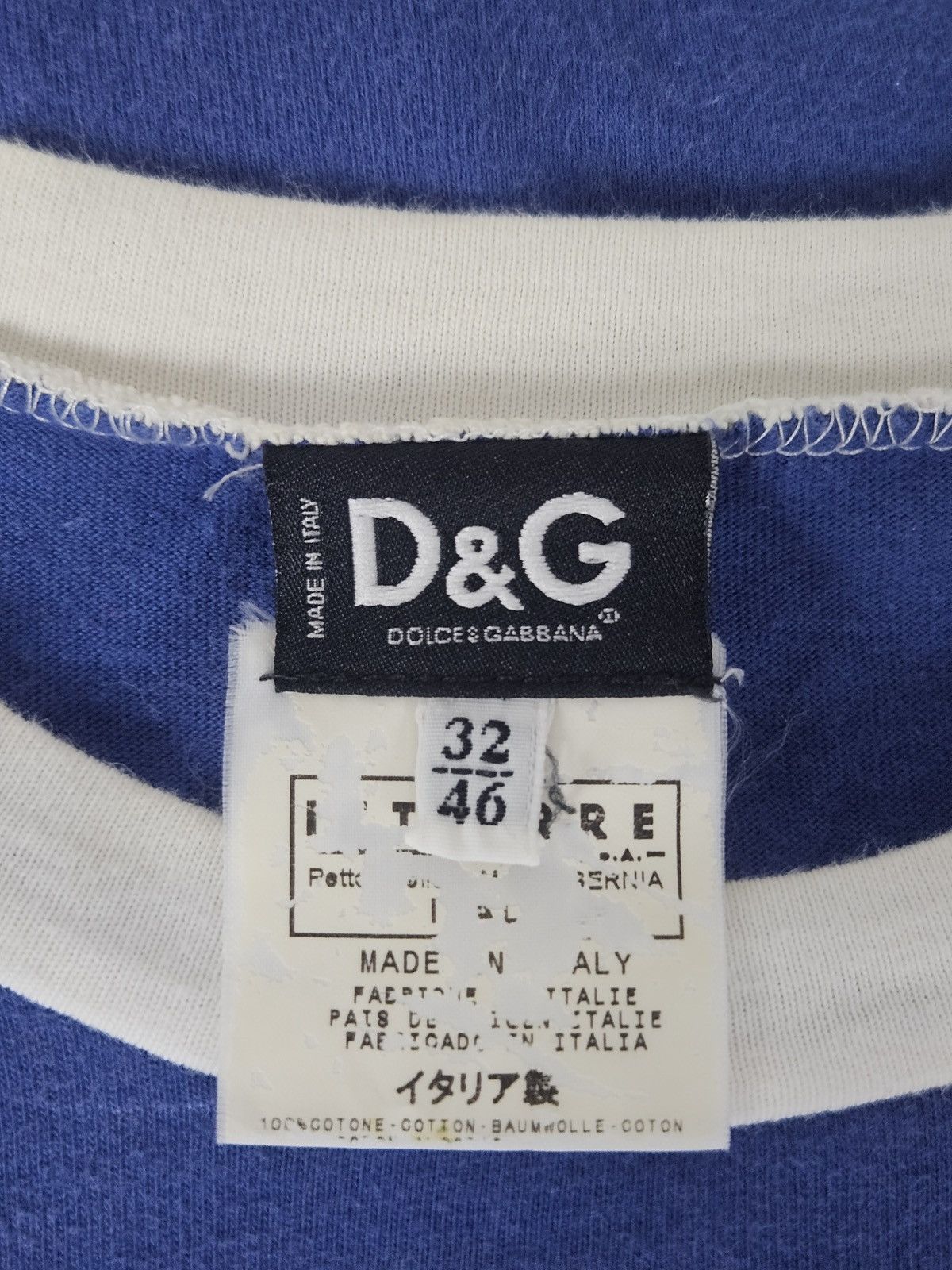Dolce & Gabbana Dolce & Gabanna Country of Maniacs Baseball Raglan shirt Size US M / EU 48-50 / 2 - 4 Thumbnail