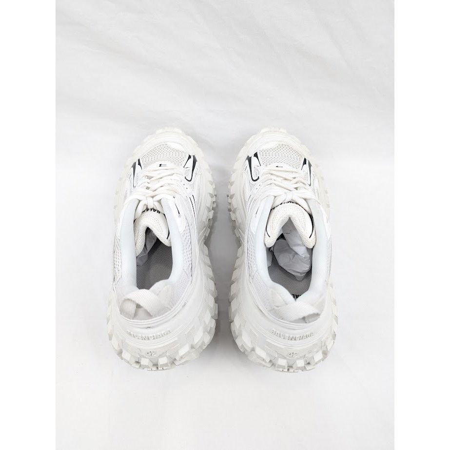 Balenciaga o1rshd1 Bouncer/Contrast Sneakers in Eggshell/Black Size US 9 / EU 42 - 19 Thumbnail