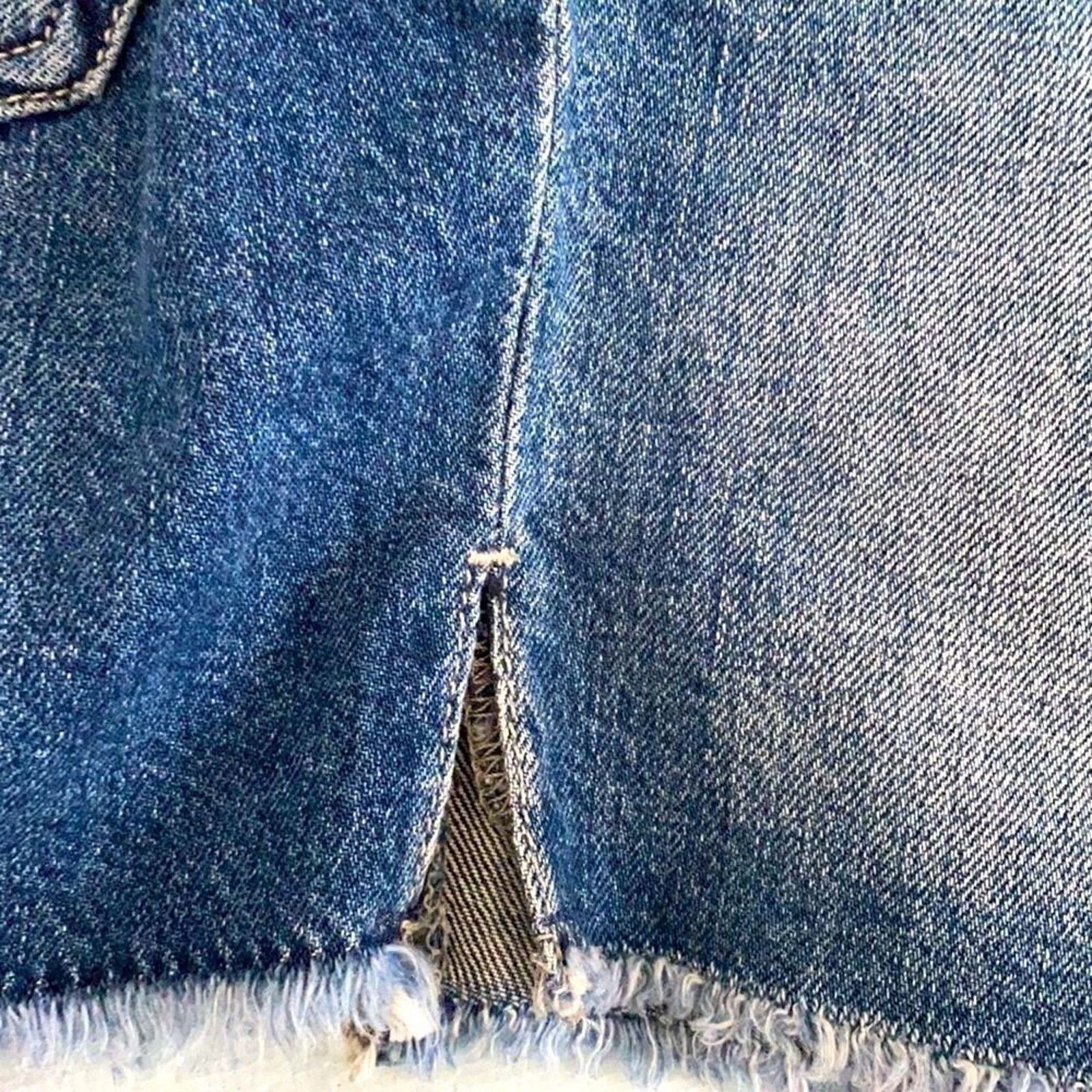 Joe's NWT Joe’s Jeans Distressed Cut Off Shorts Size 23 slit sides Size 23" - 12 Thumbnail