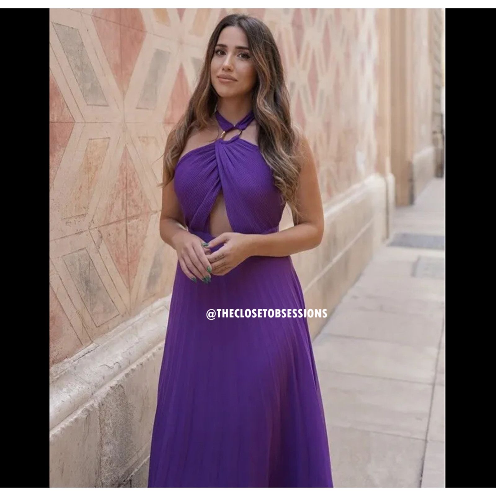 Zara ZARA BLOGGER FAVE!!! Halter Neck Midi Dress NWT Size XL / US 12-14 / IT 48-50 - 11 Thumbnail