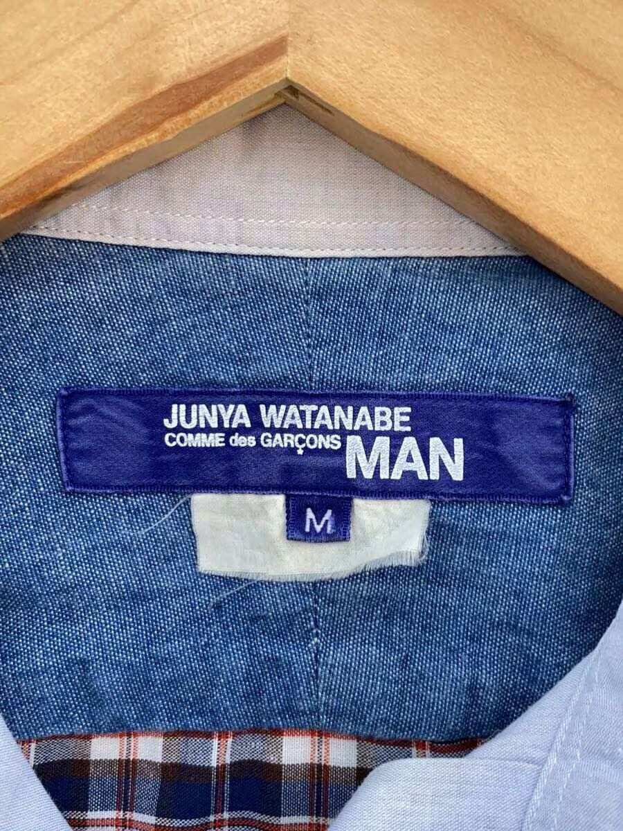 Junya Watanabe SS12 Patchwork Button Shirt - Comme Des Garcons Size US M / EU 48-50 / 2 - 5 Thumbnail